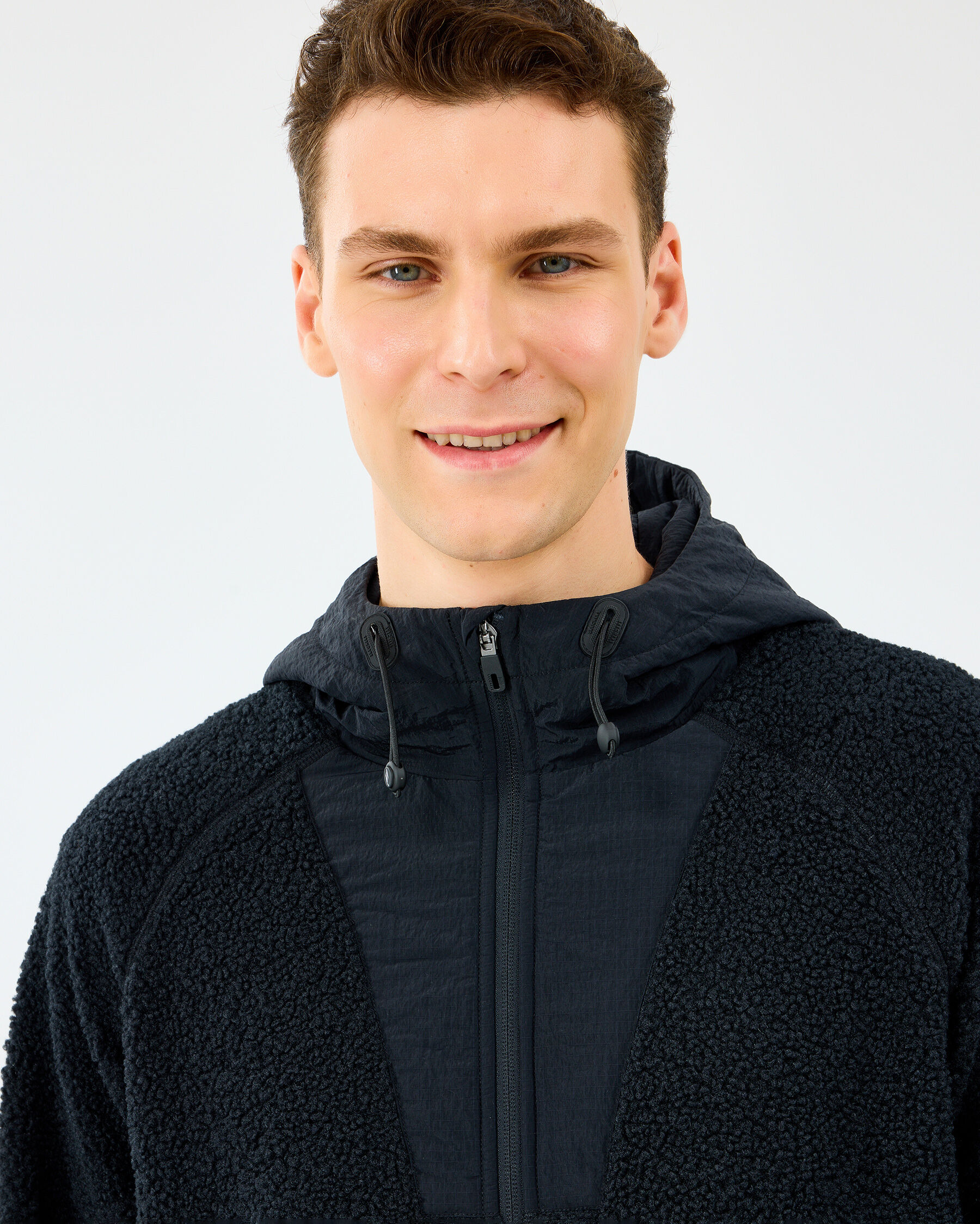 Resim M Comfort Hoodie Sherpa Jacket