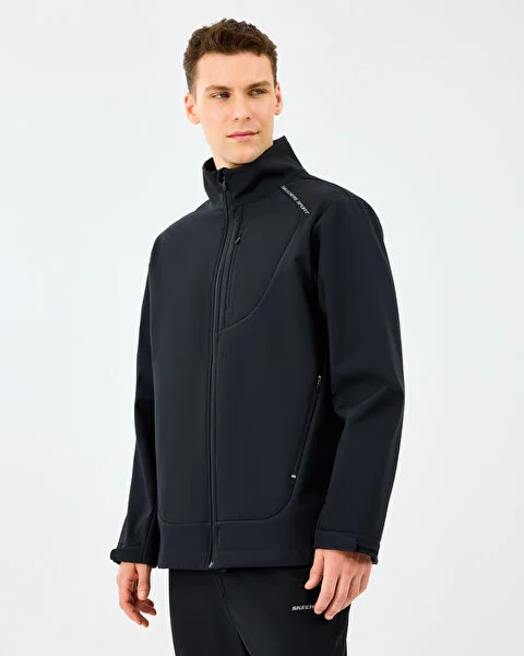 メル67038 M Softshell Basic Jacket Erkek Siyah Mont S2520132-3817