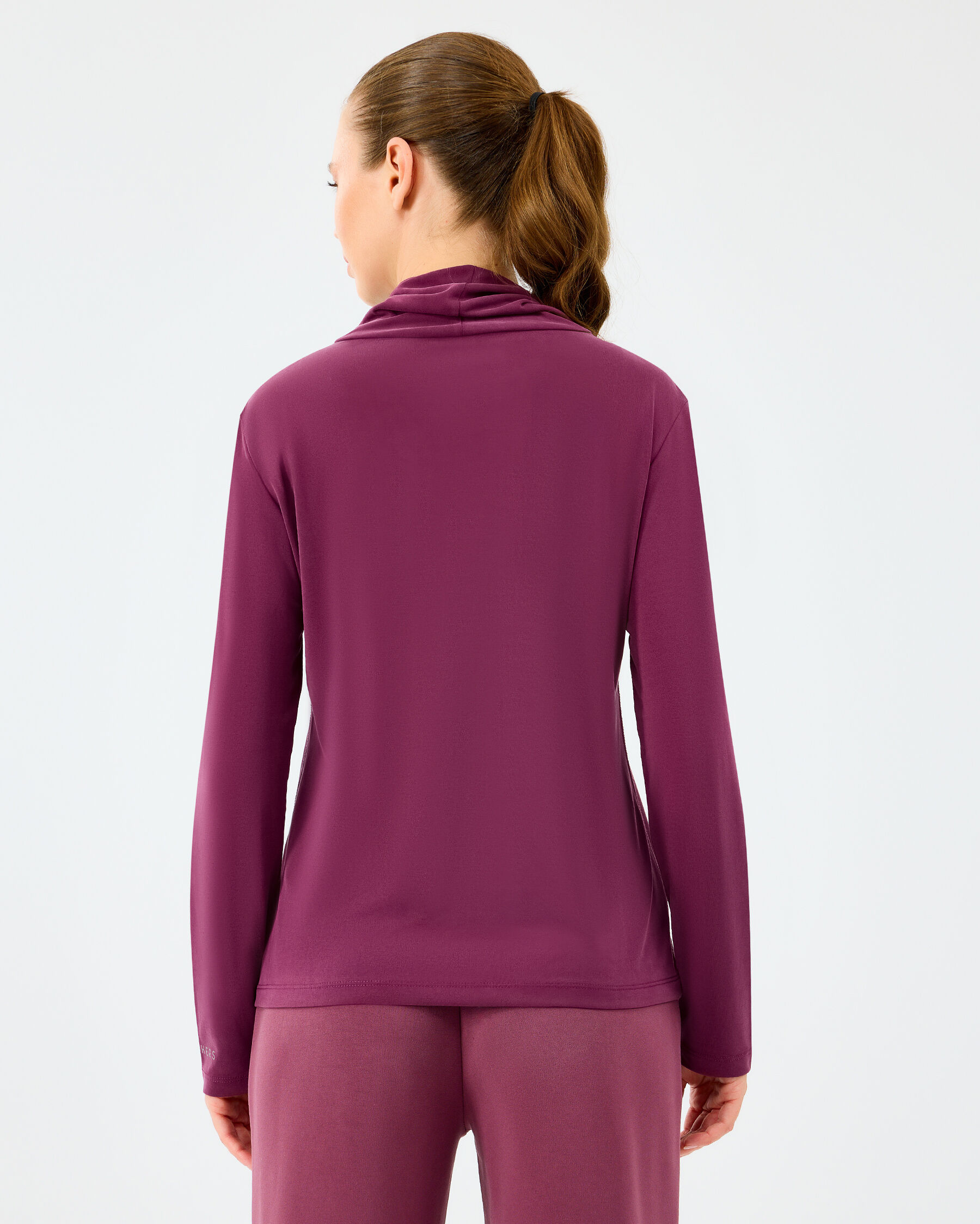 Resim W Turtle Neck Longsleeve Softluxe T-shirt