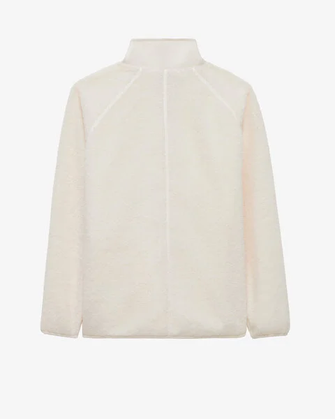 Resim W Woven Detailed Pull Over Sherpa