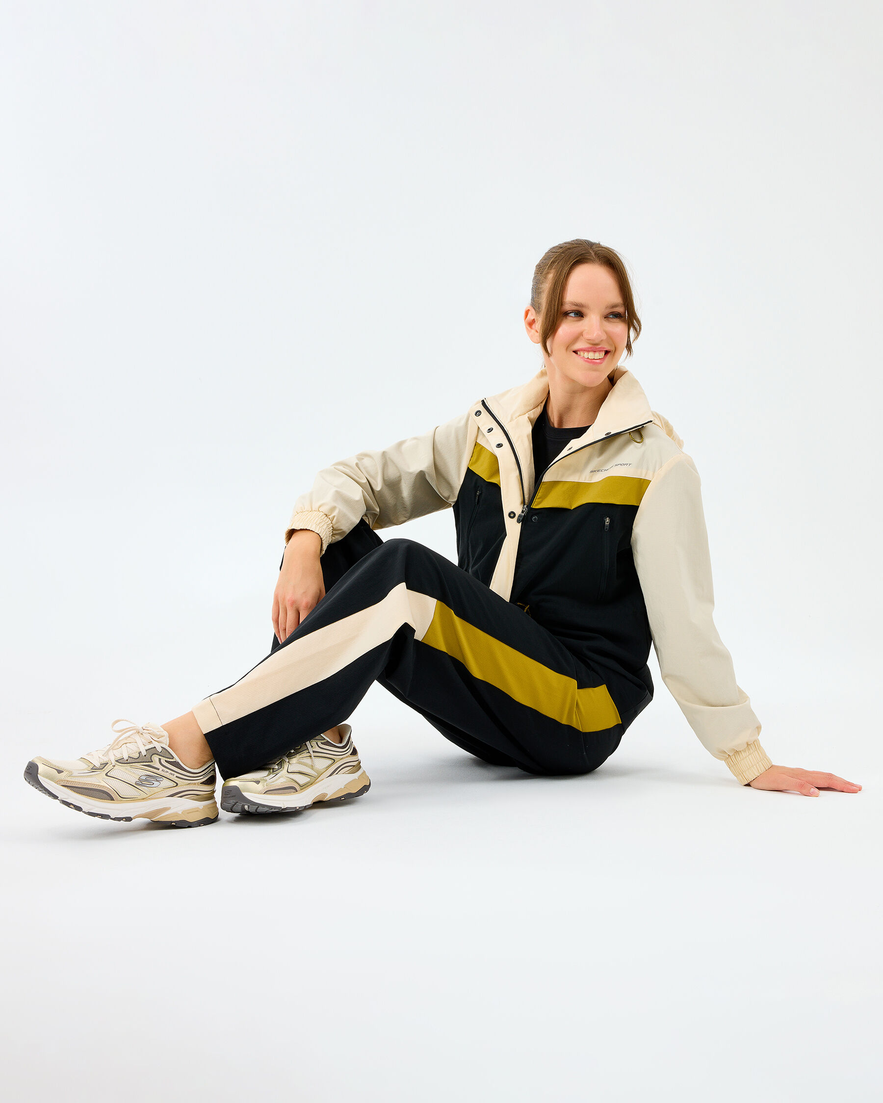 Resim W Color Block Micro Pant