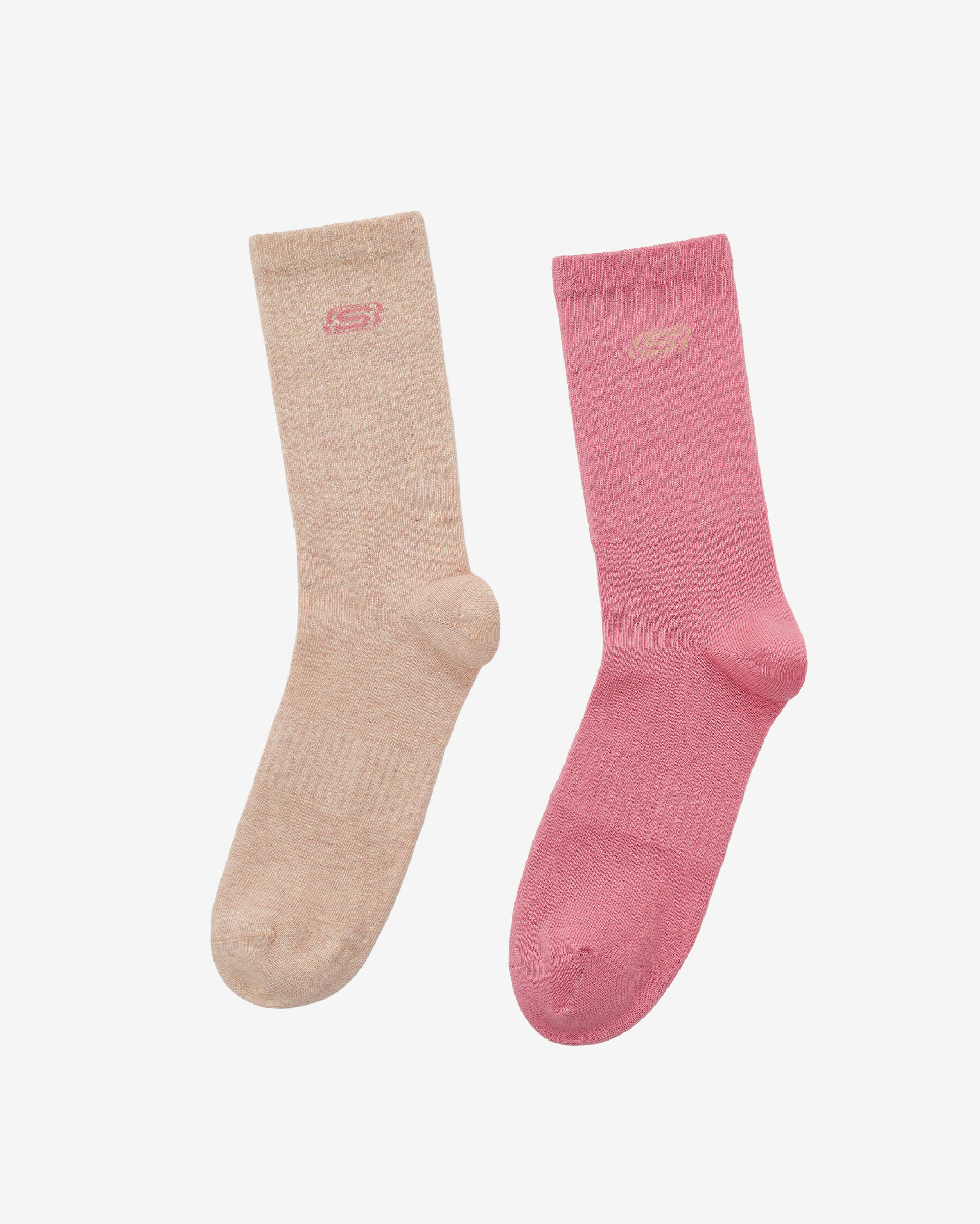 Resim 2'Li Paket Athleisure S Logo Uzun Çorap