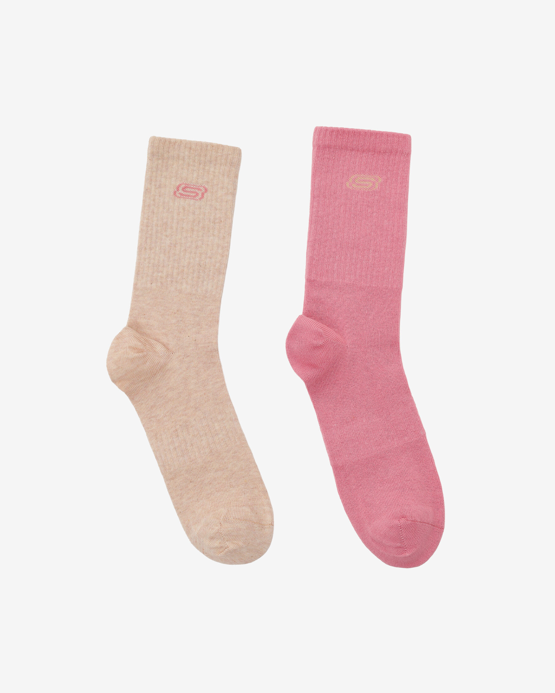 Resim 2'Li Paket Athleisure S Logo Uzun Çorap