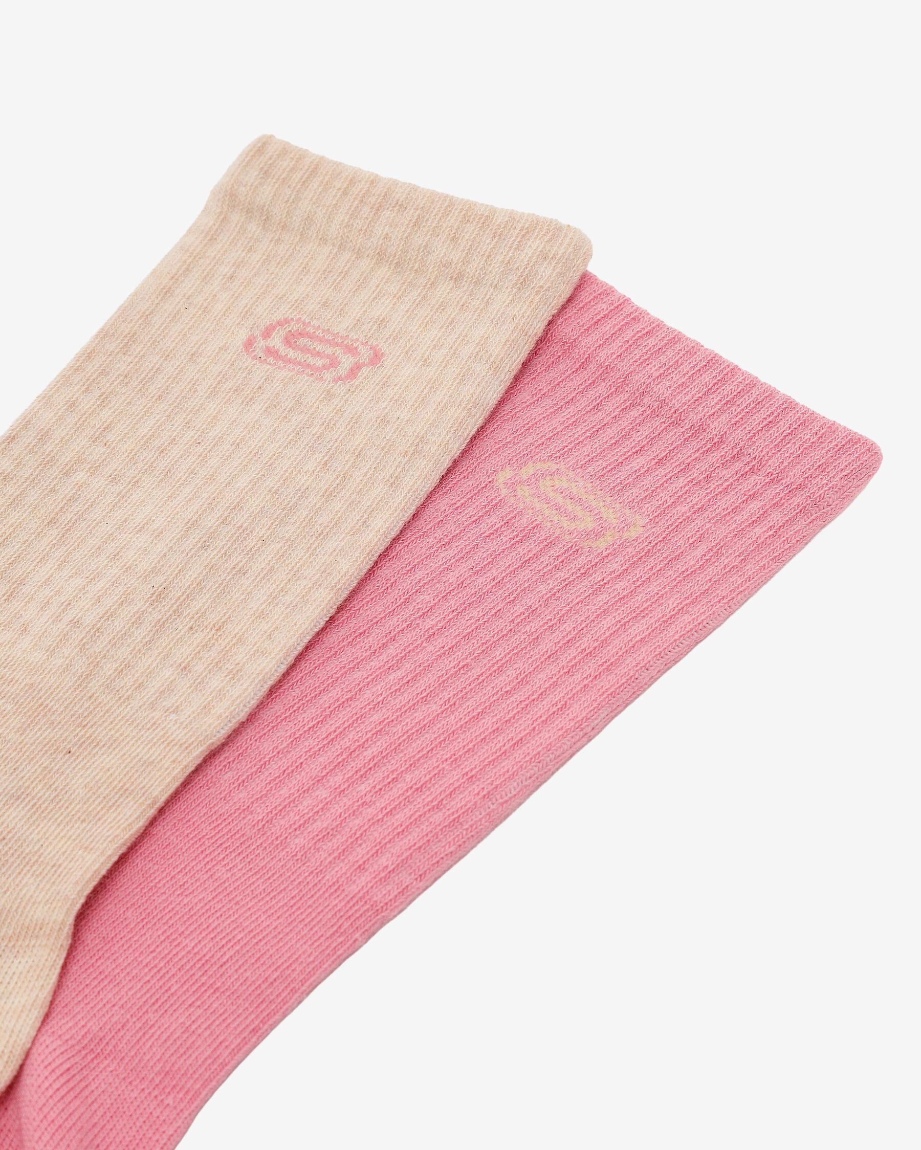 Resim 2'Li Paket Athleisure S Logo Uzun Çorap