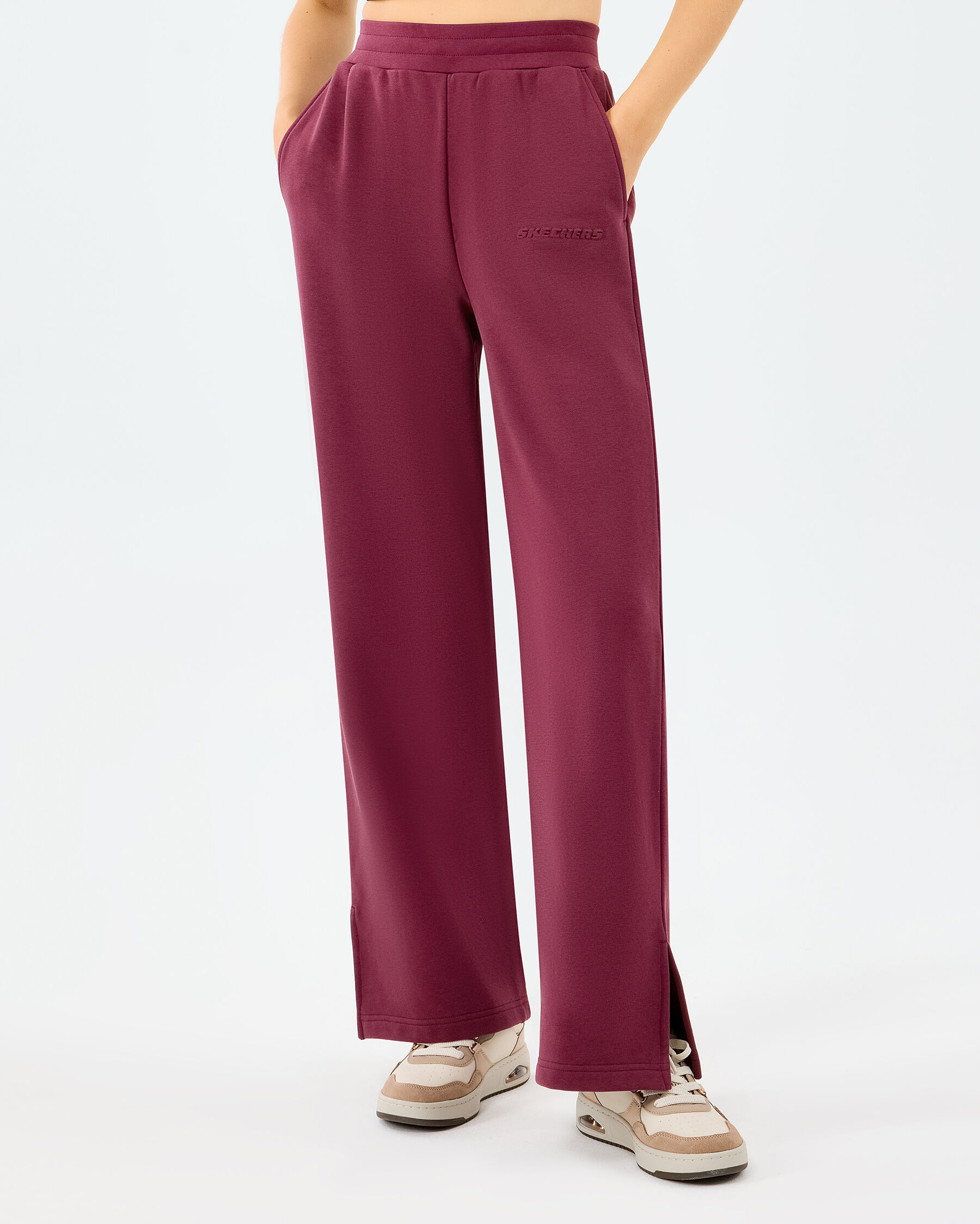 Resim W Essential Wide Leg Regular Fit Sweatpant