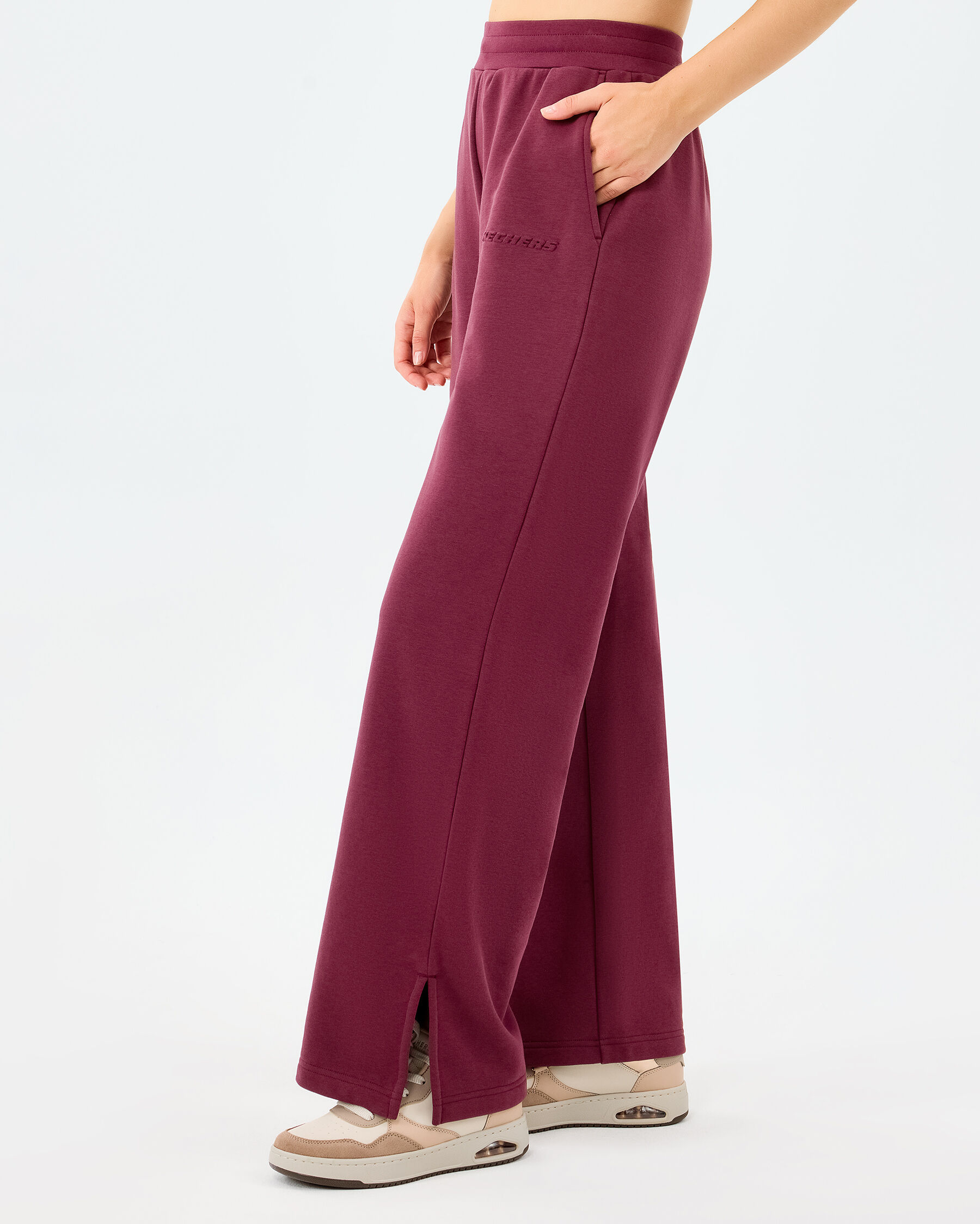 Resim W Essential Wide Leg Regular Fit Sweatpant