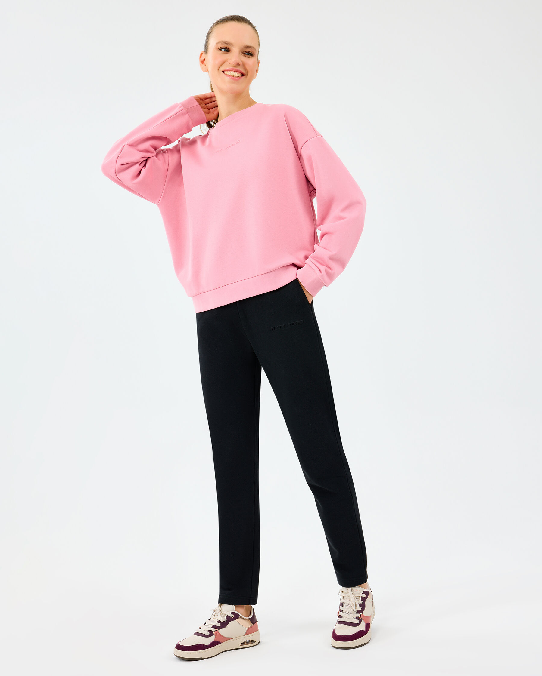 Resim W Essential Crewneck Sweatshirt