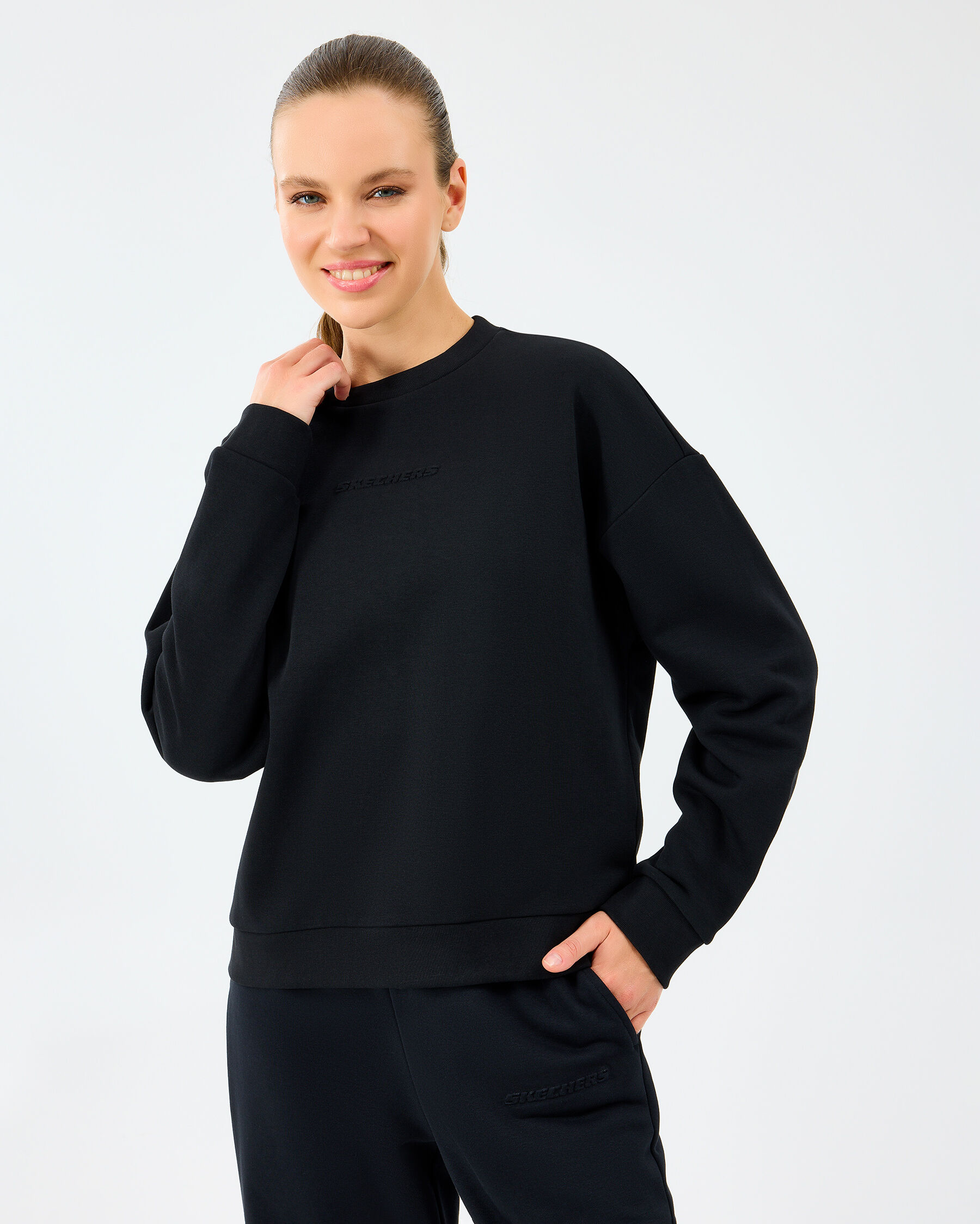 Resim W Essential Crewneck Sweatshirt
