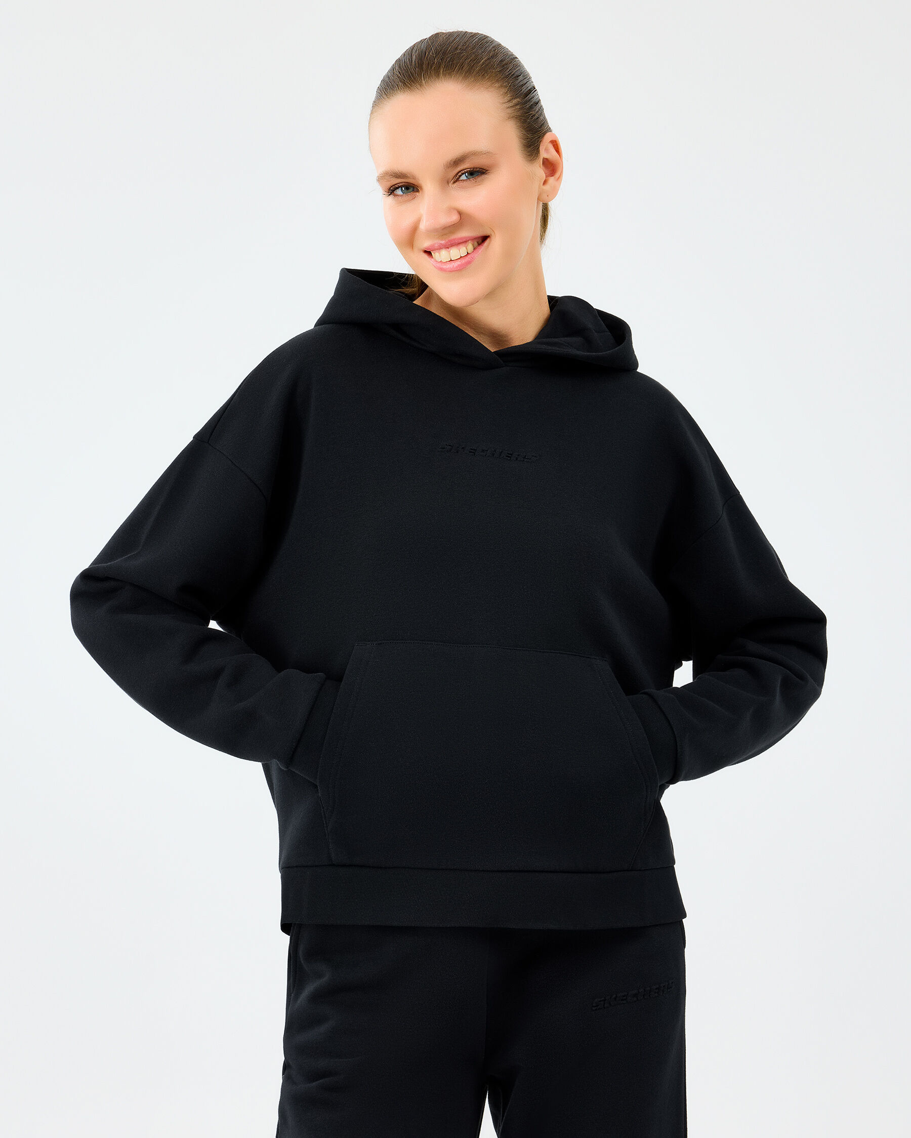 Resim W Essential Hoodie Sweatshirt