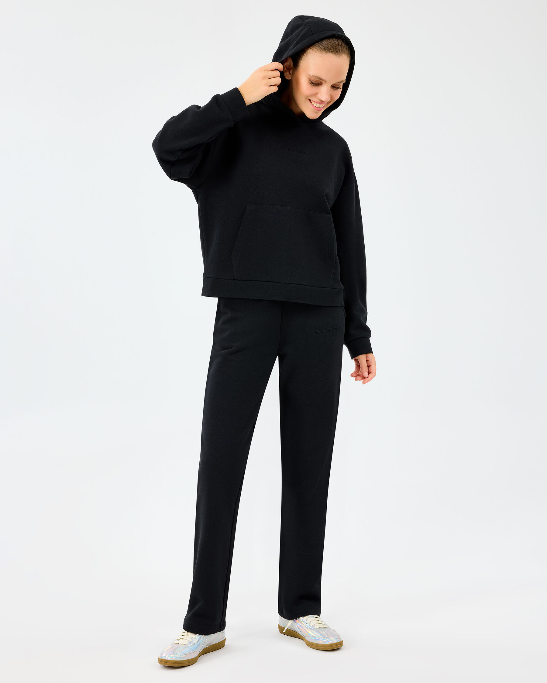 Resim W Essential Hoodie Sweatshirt