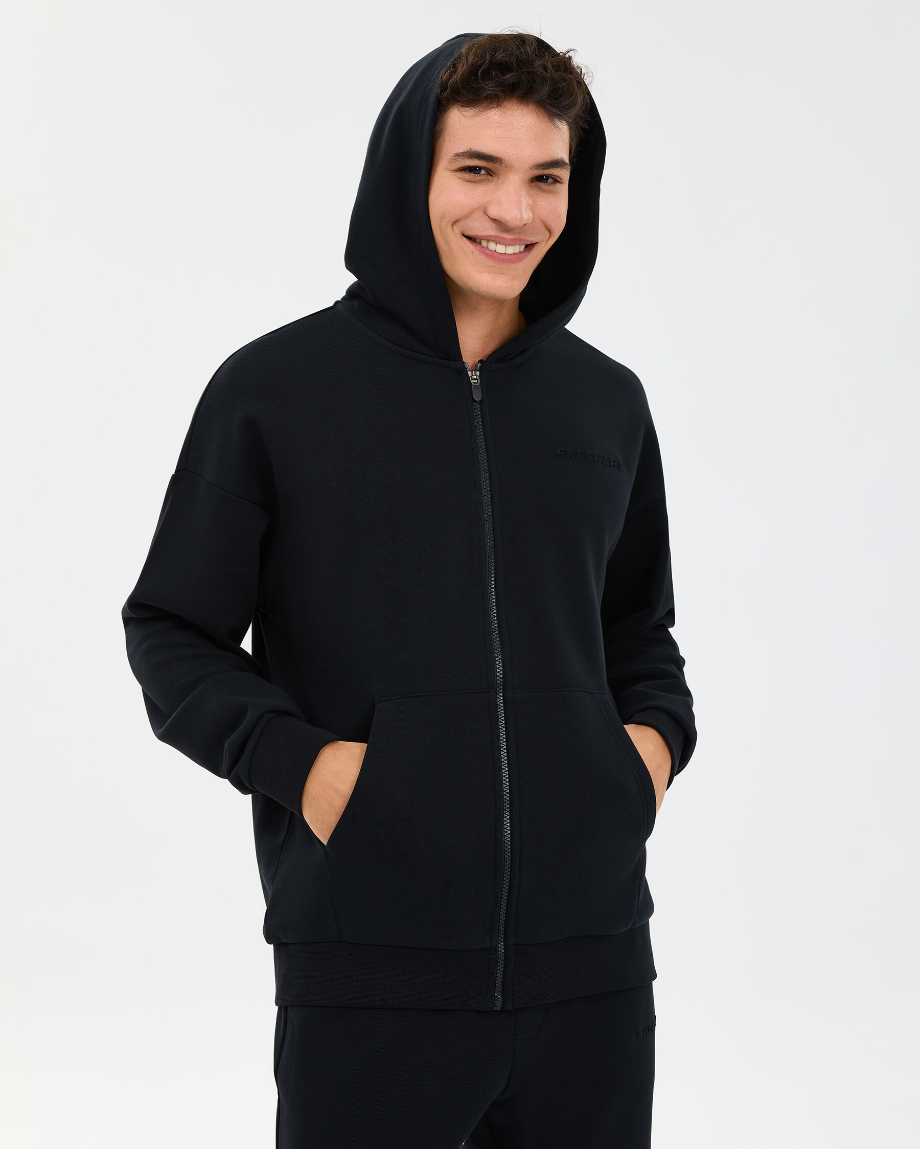 Resim M Essential Full Zip Hoodie Sweatshirt