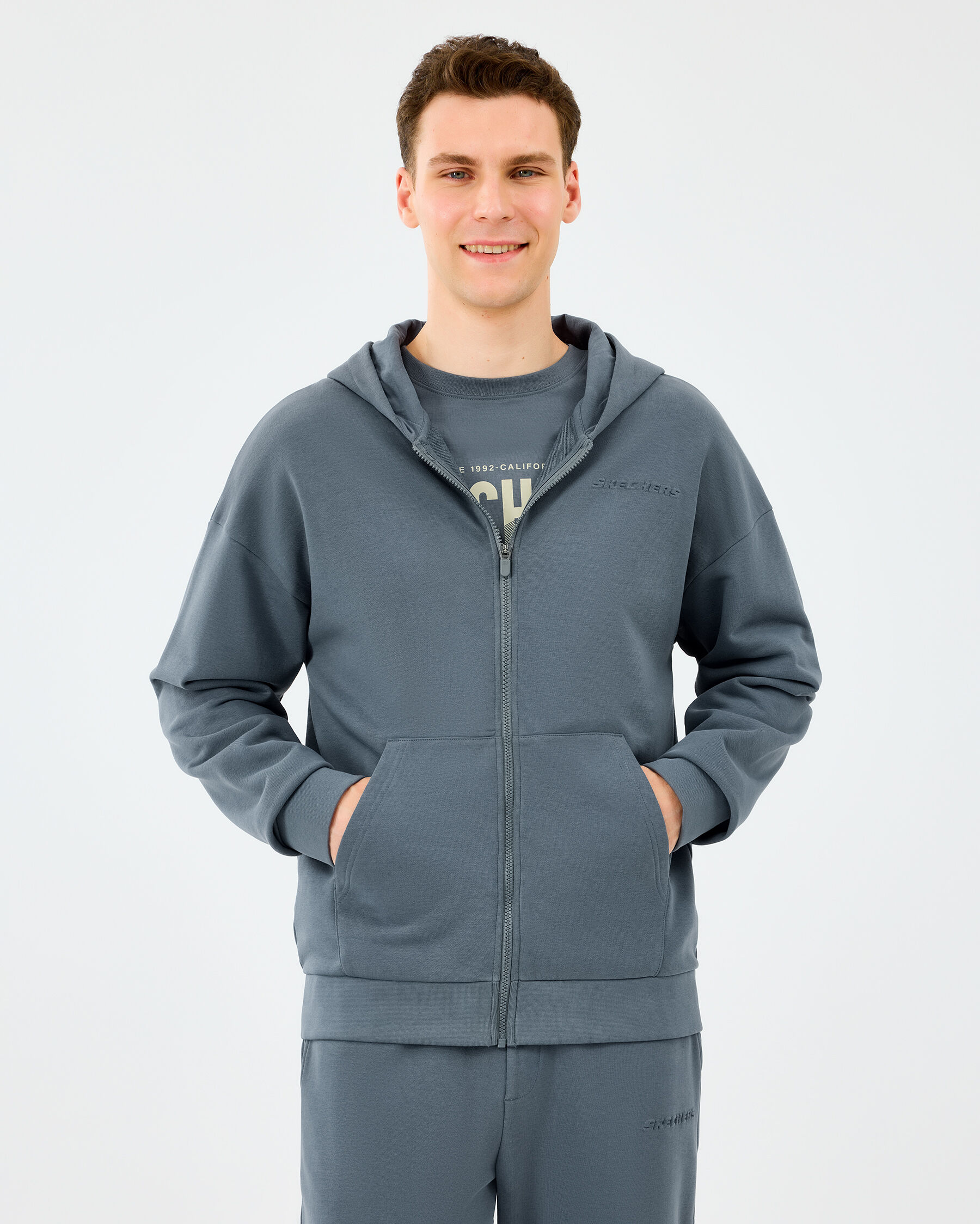 Resim M Essential Full Zip Hoodie Sweatshirt