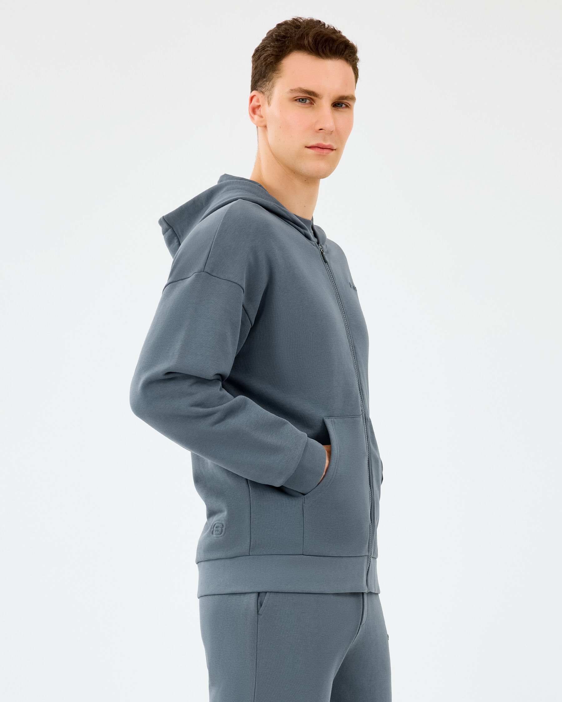 Resim M Essential Full Zip Hoodie Sweatshirt
