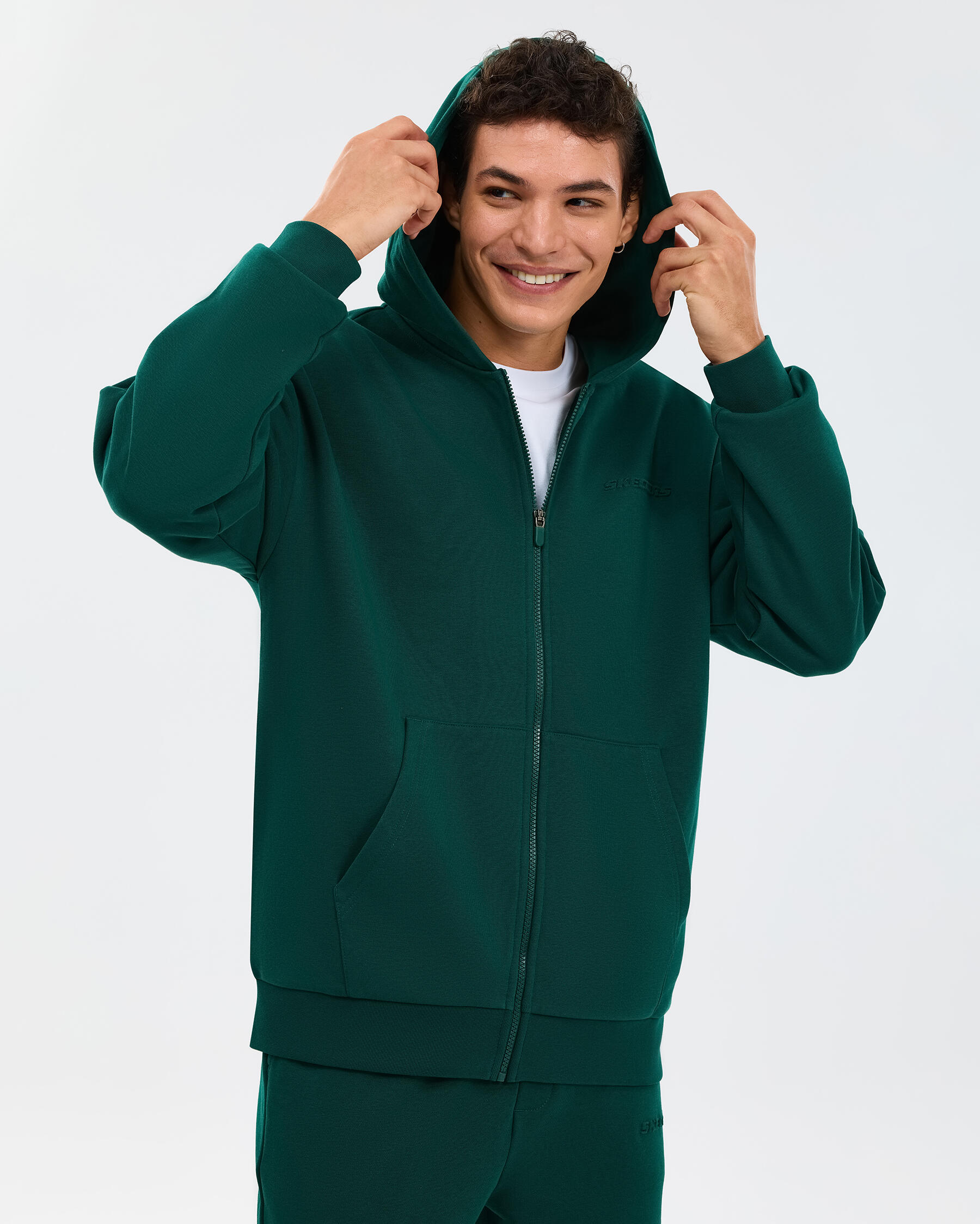 Resim M Essential Full Zip Hoodie Sweatshirt