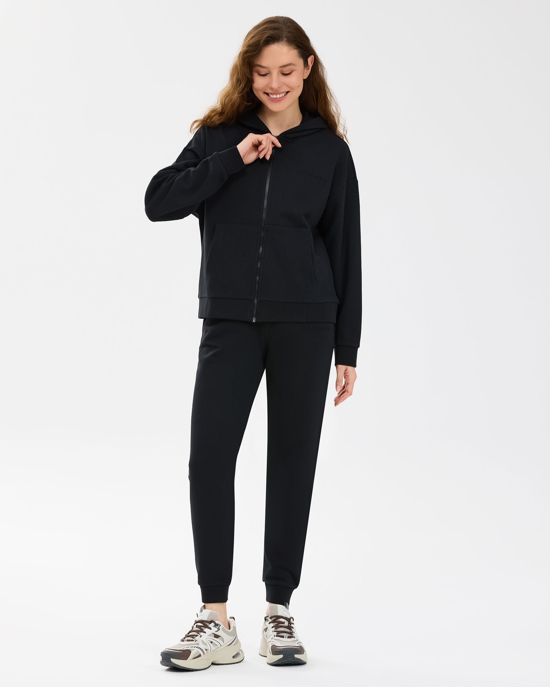 Resim W Essential Full Zip Sweatshirt
