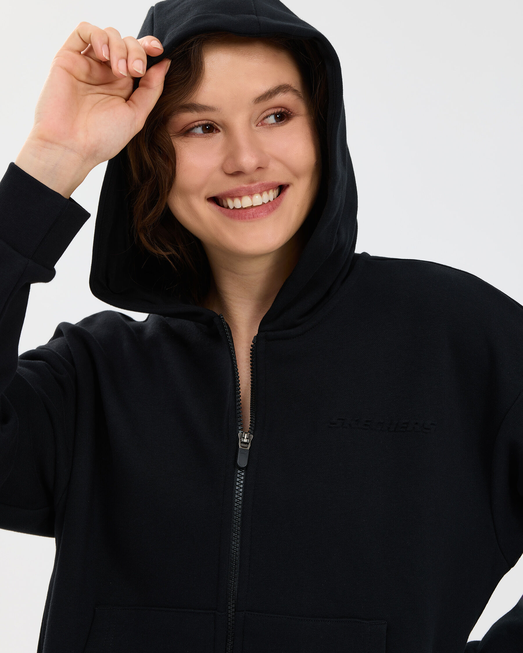 Resim W Essential Full Zip Sweatshirt