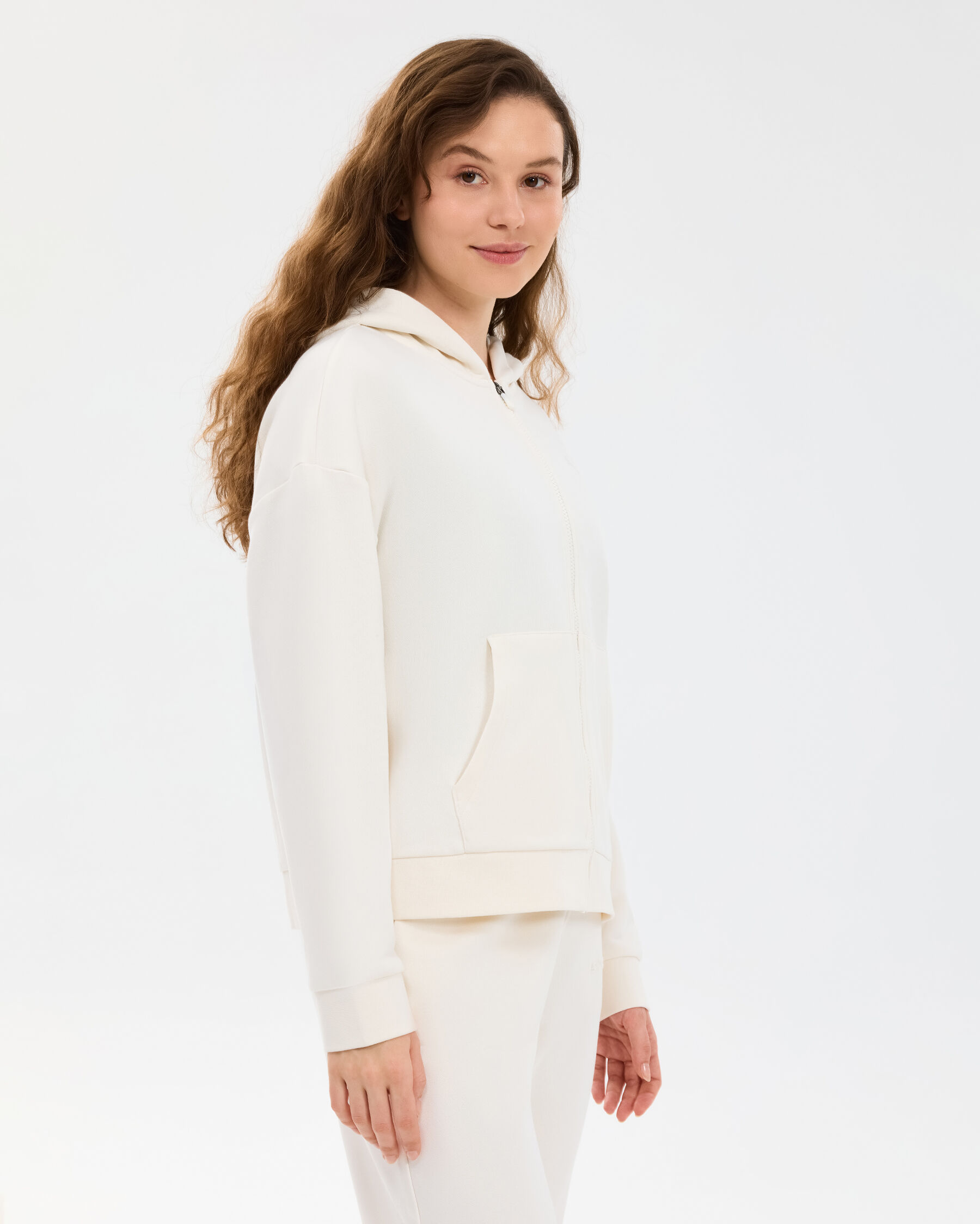 Resim W Essential Full Zip Sweatshirt