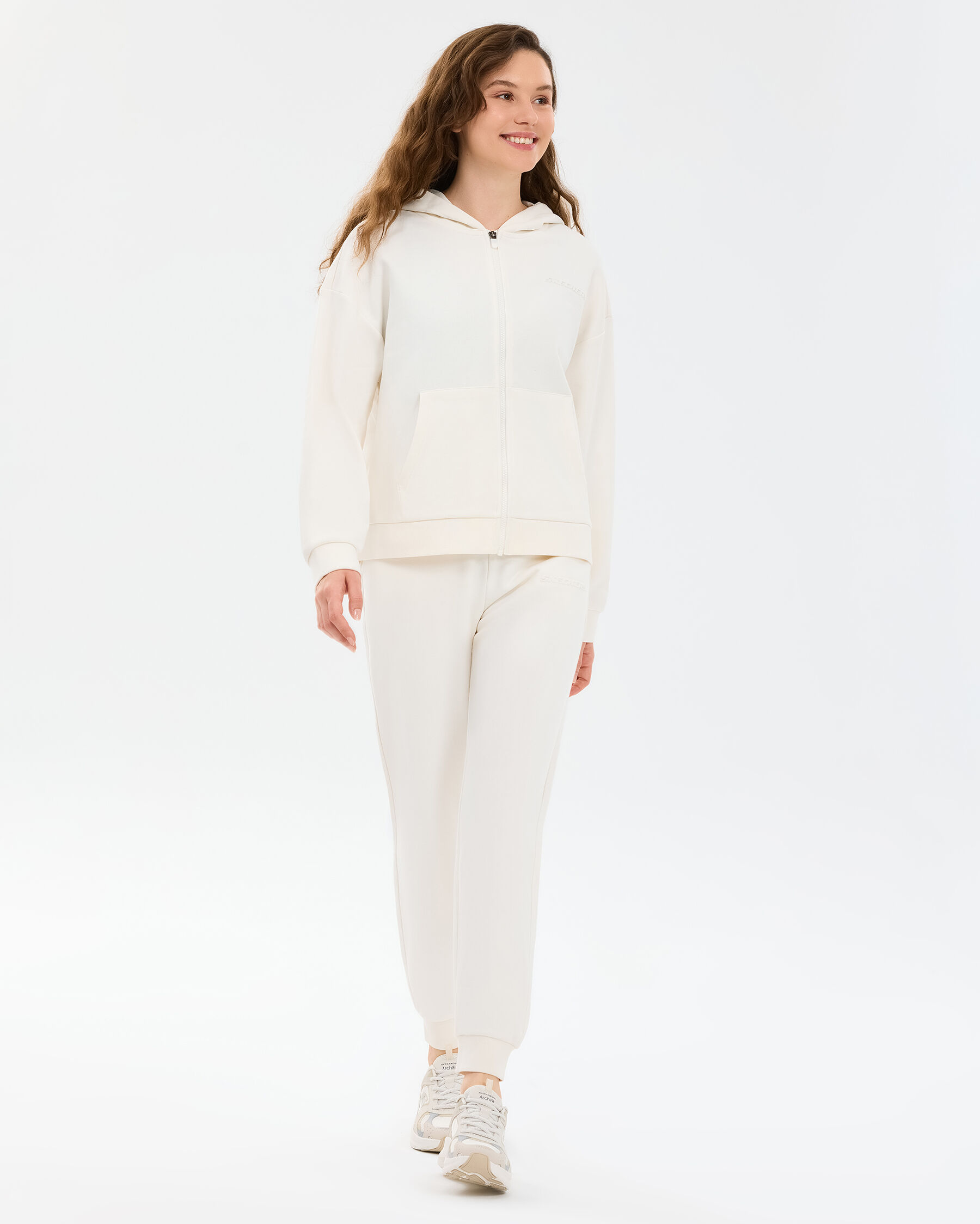 Resim W Essential Full Zip Sweatshirt