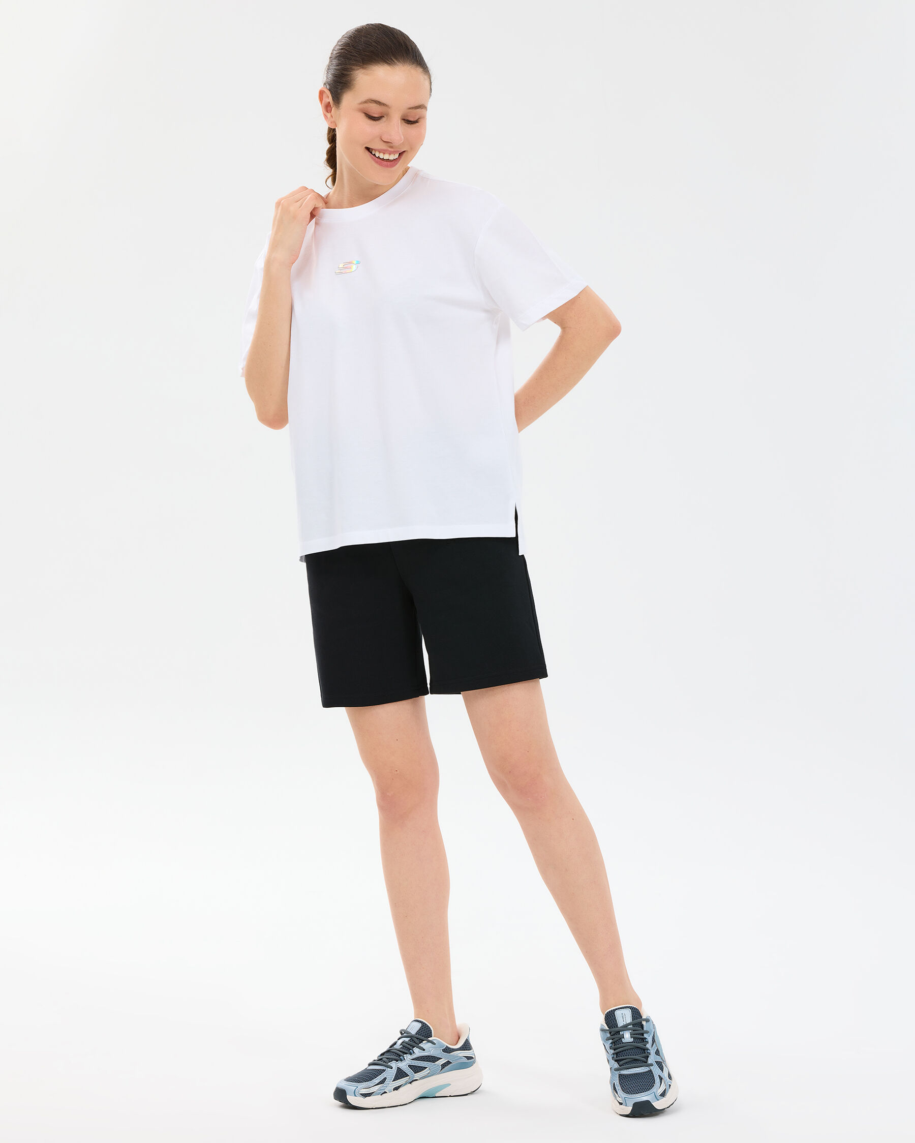 Resim W Graphic T-shirt Short Sleeve T-shirt