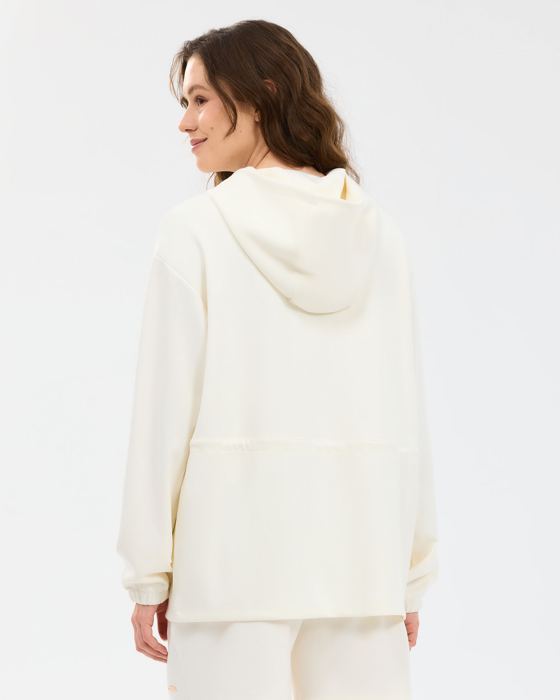 W Soft Touch Full Zip Kadın Beyaz S2610026-3855