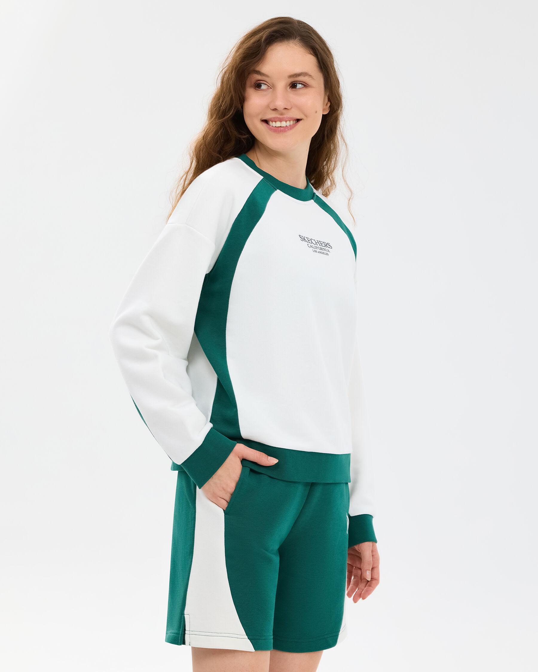 Resim W Lw Fleece Loose Fit Sweatshirt