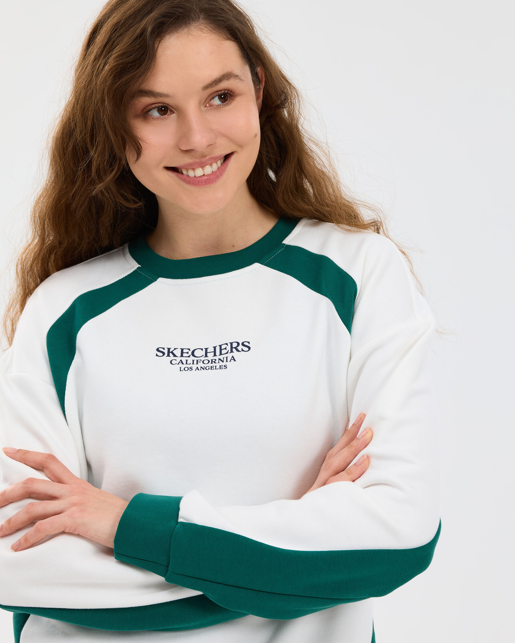 Resim W Lw Fleece Loose Fit Sweatshirt