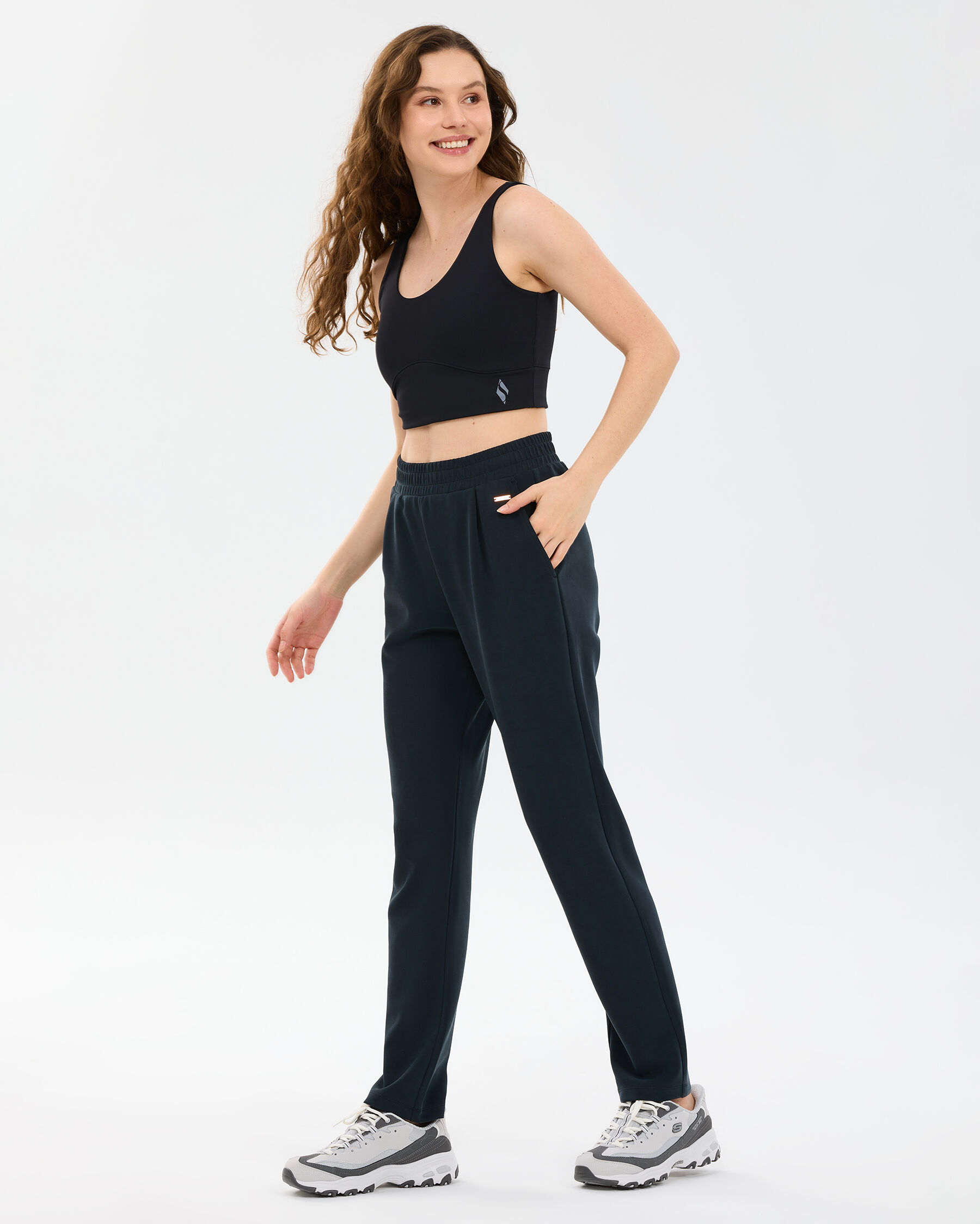 Resim W Soft Touch Interlock Sweatpant