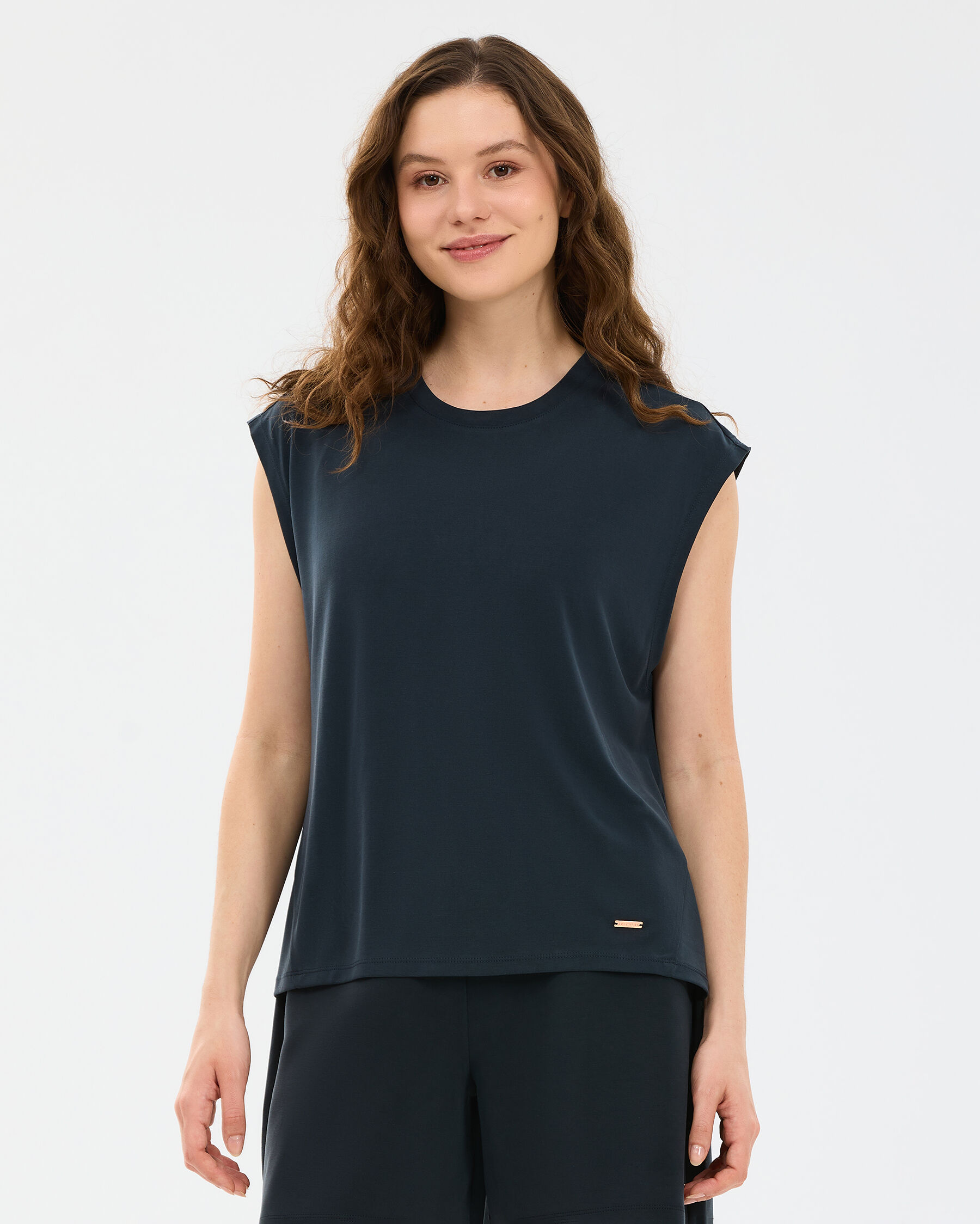 Resim W Soft Touch Loose Fit T-shirt