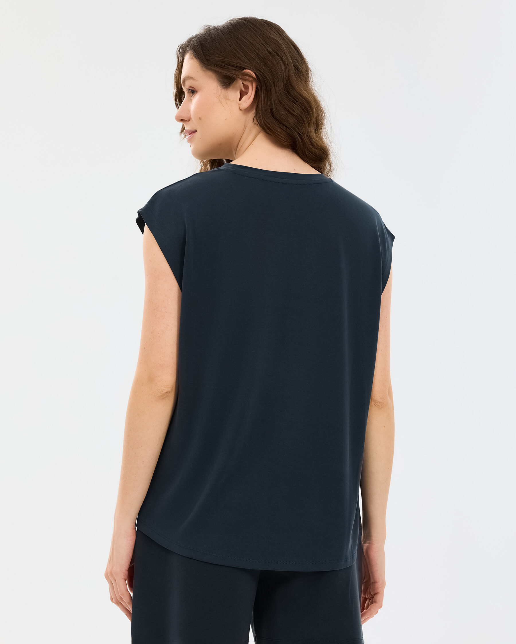 Resim W Soft Touch Loose Fit T-shirt