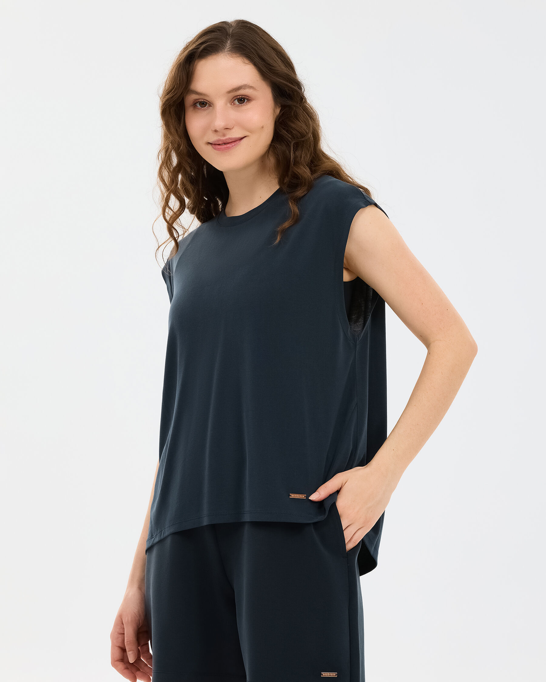 Resim W Soft Touch Loose Fit T-shirt