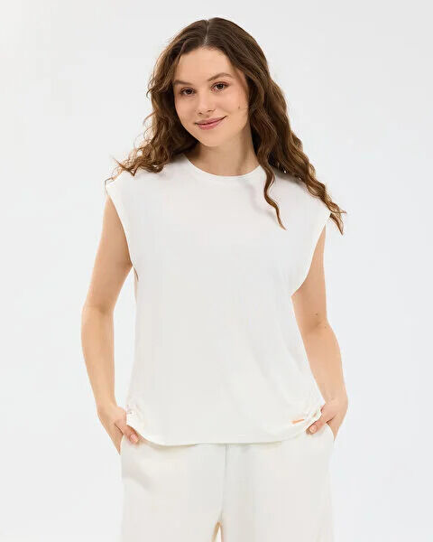 Resim W Soft Touch Loose Fit T-shirt