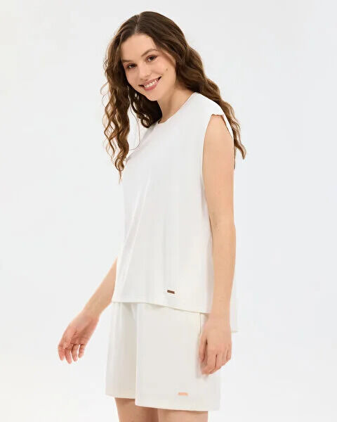 Resim W Soft Touch Loose Fit T-shirt