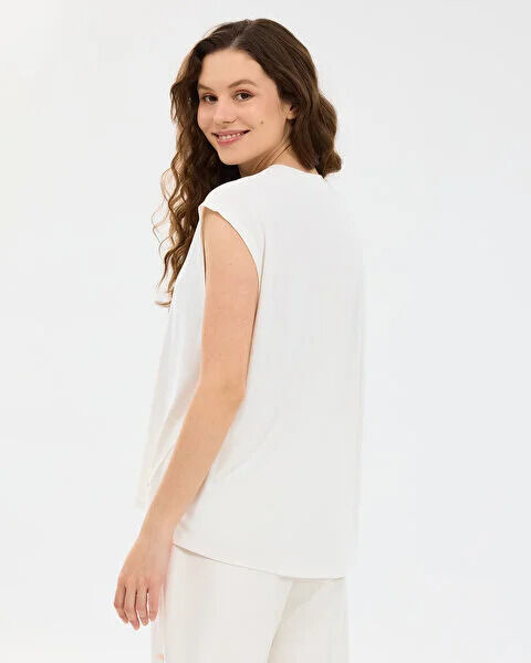 Resim W Soft Touch Loose Fit T-shirt