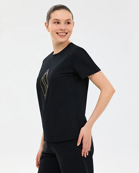 Resim W Regular Fit Graphic T-shirt