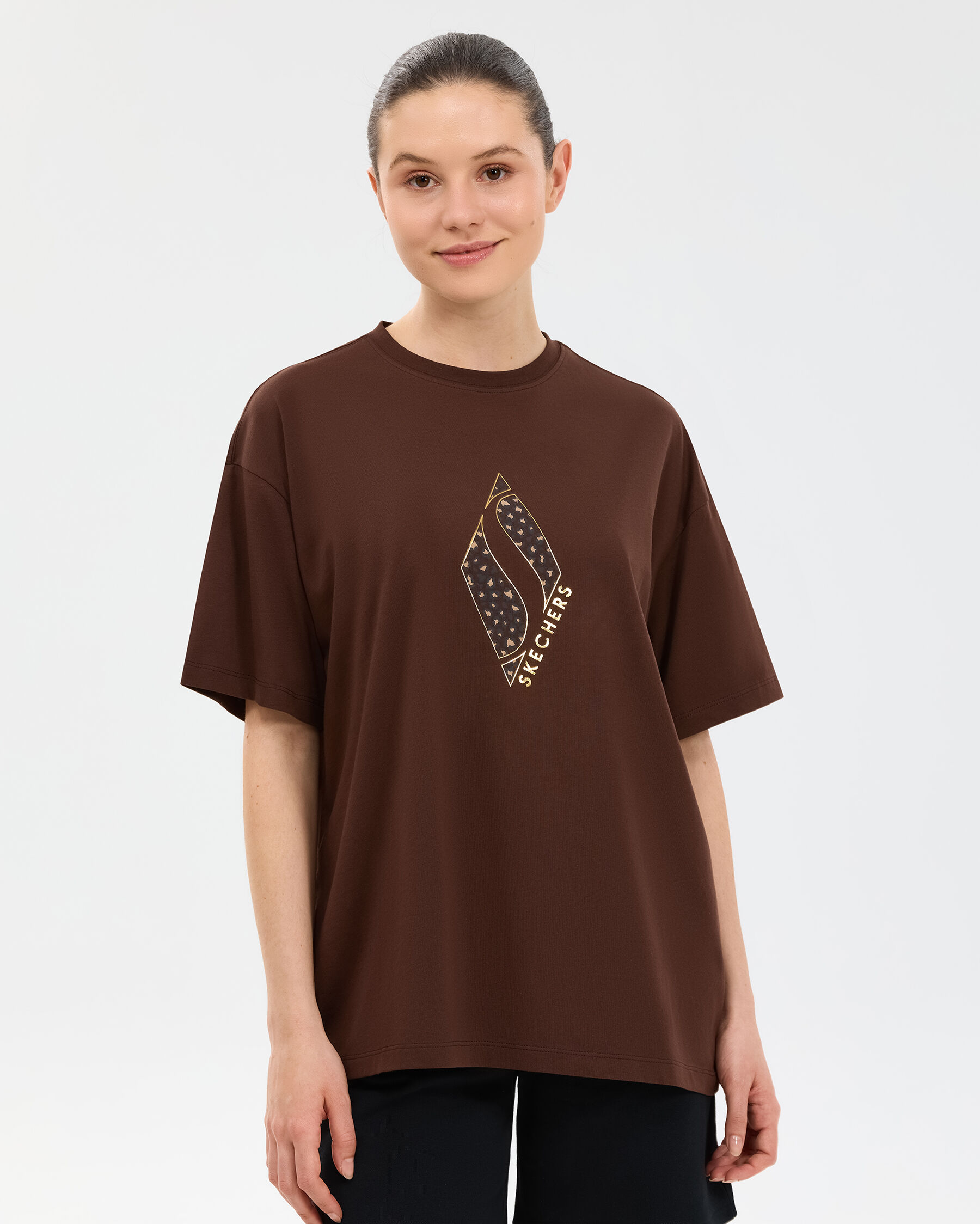 Resim W Oversize Fit Graphic T-shirt