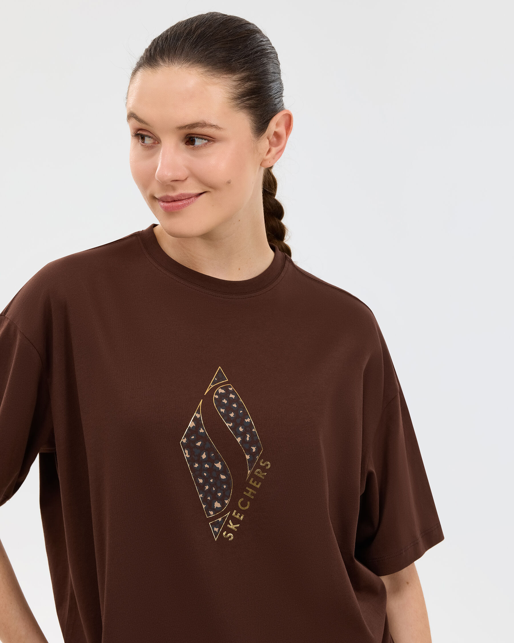Resim W Oversize Fit Graphic T-shirt