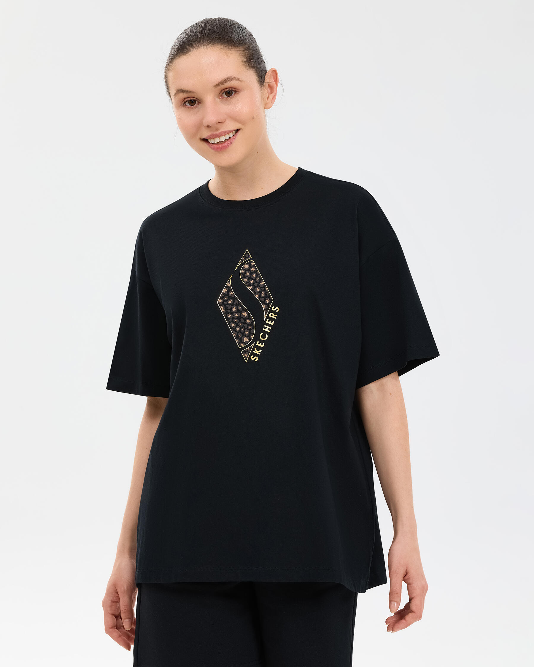 Resim W Oversize Fit Graphic T-shirt