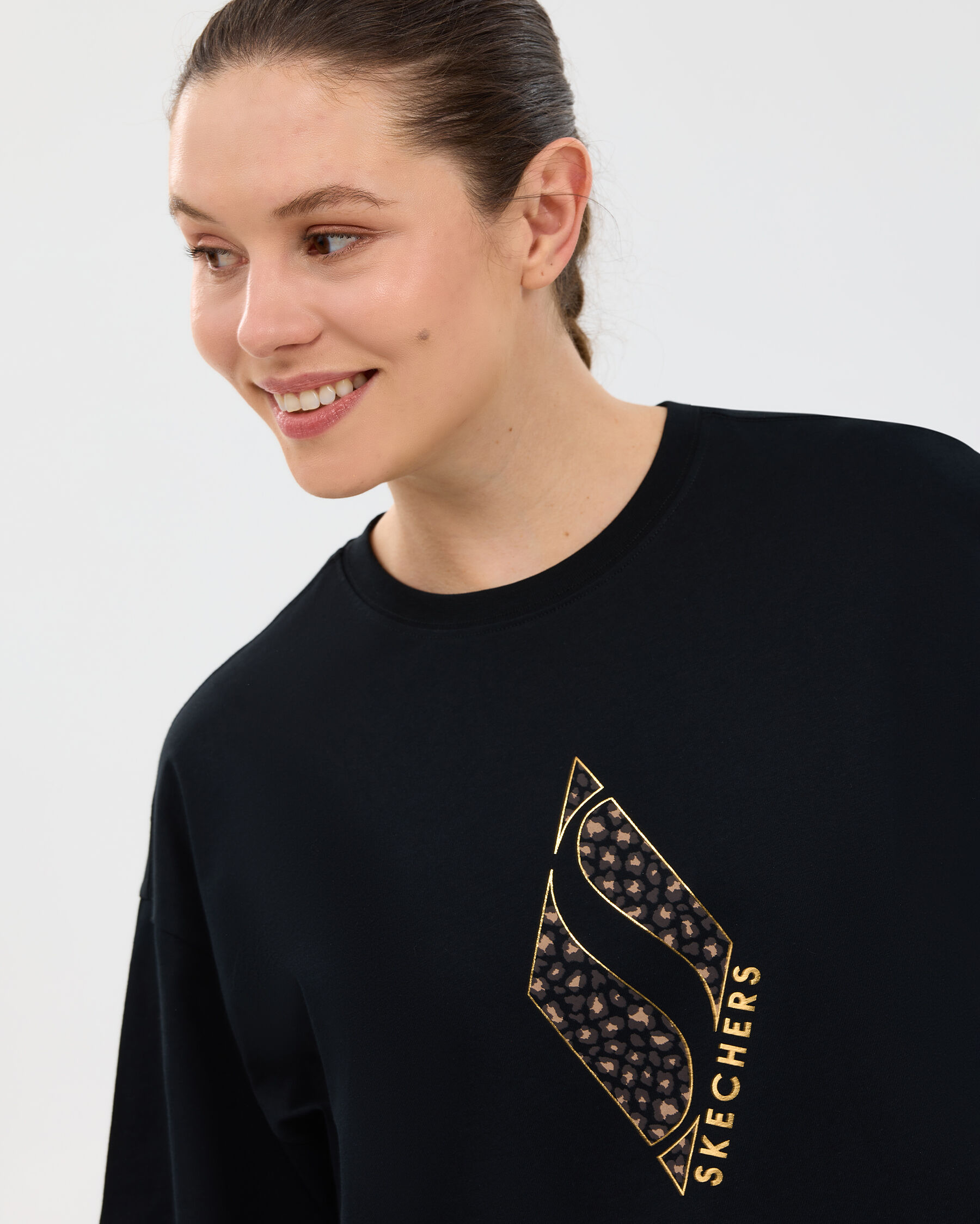 Resim W Oversize Fit Graphic T-shirt