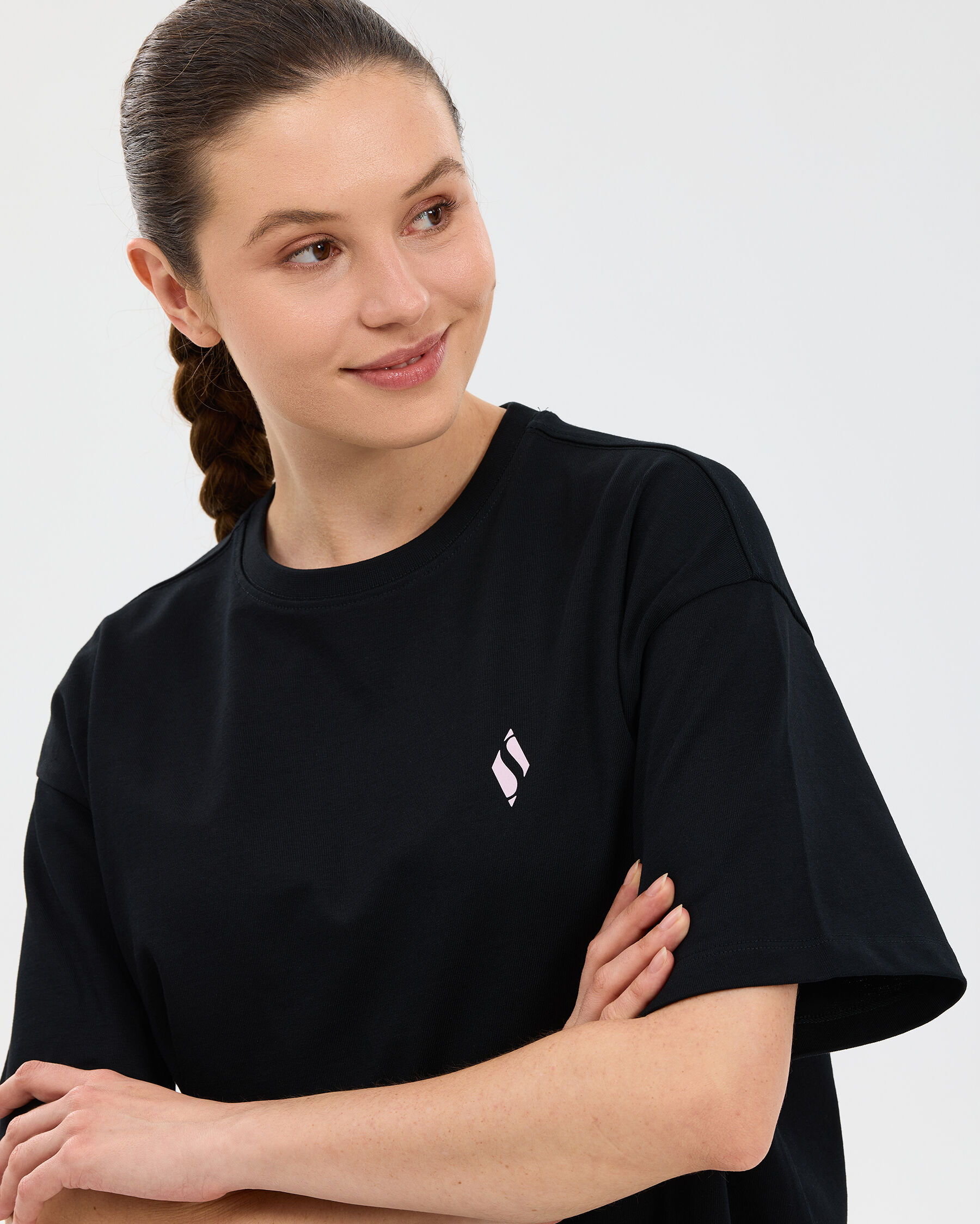 Resim W Oversize Fit Graphic T-shirt