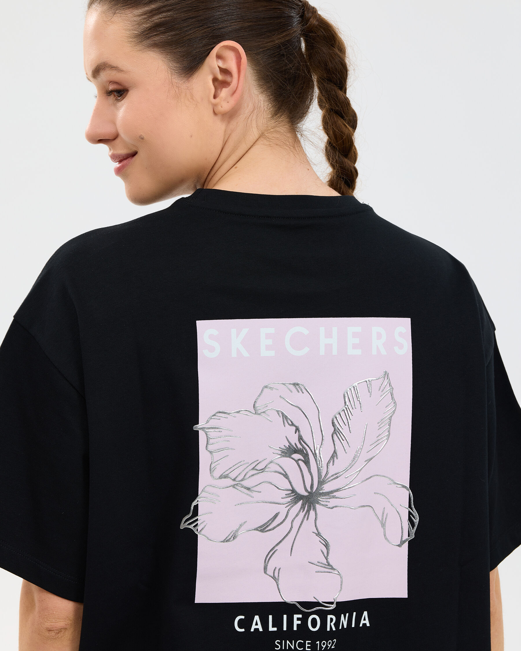 Resim W Oversize Fit Graphic T-shirt