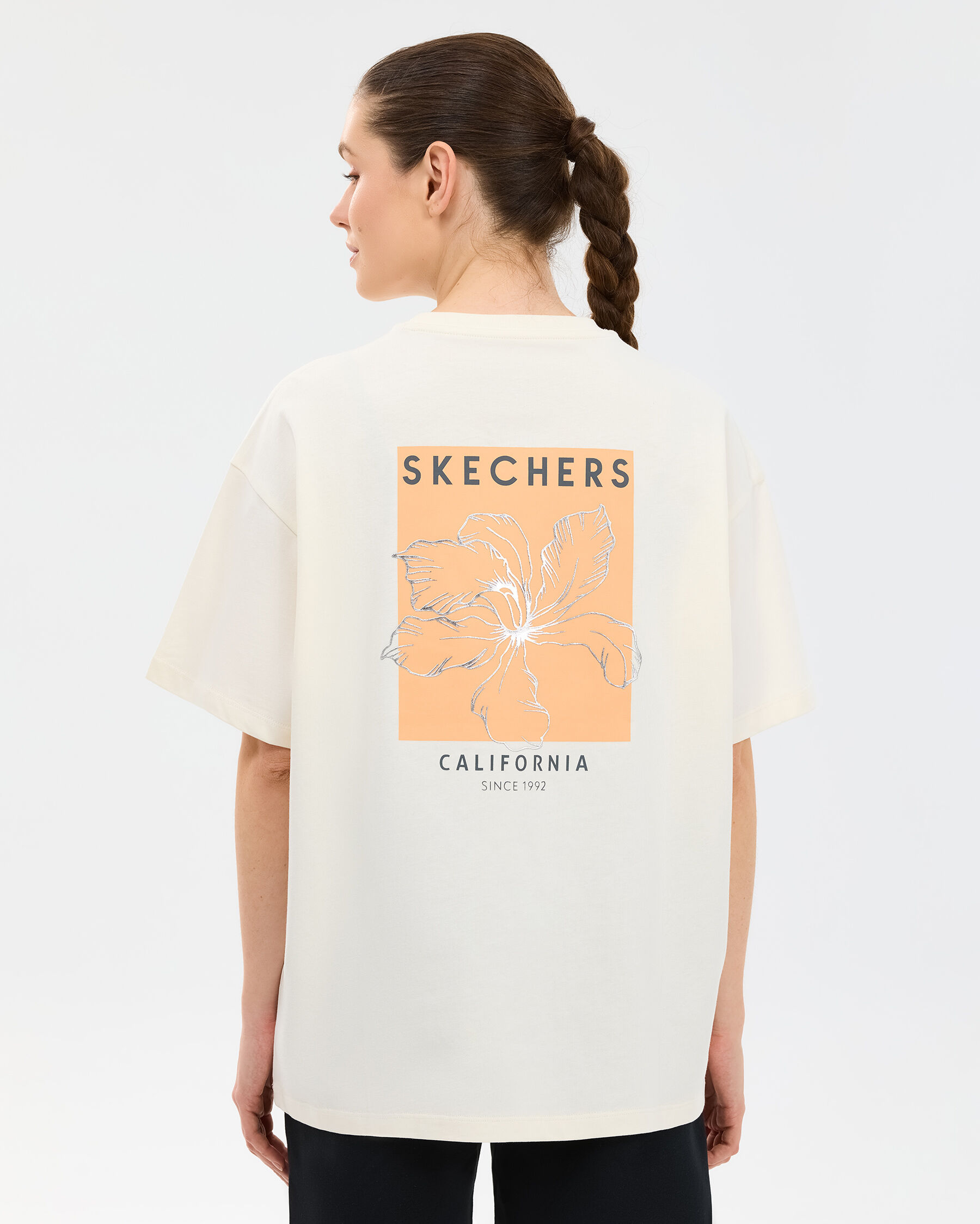 Resim W Oversize Fit Graphic T-shirt