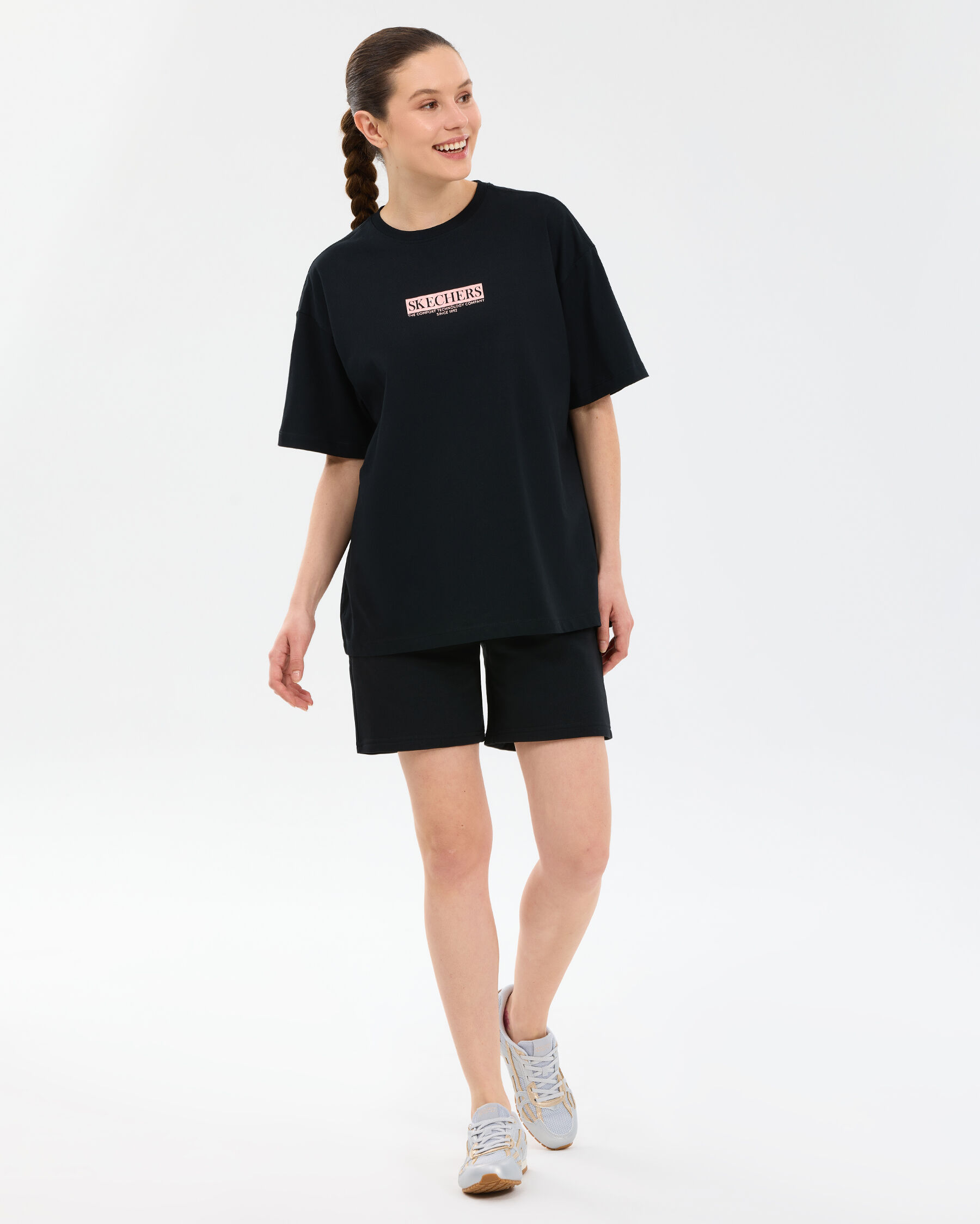 Resim W Oversize Fit Graphic T-shirt