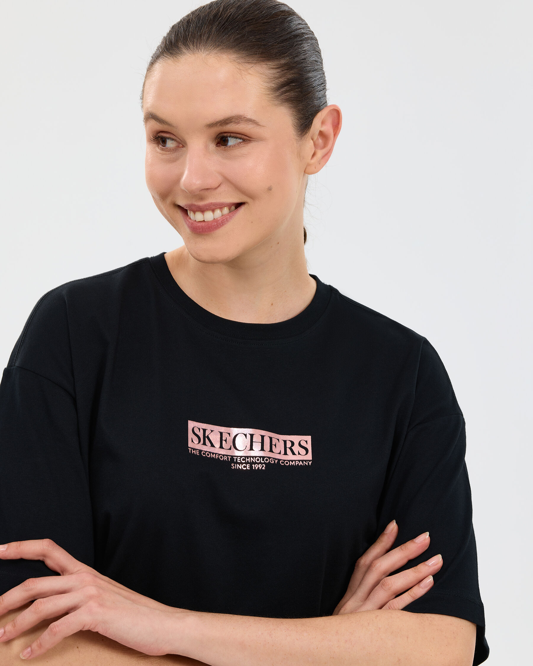 Resim W Oversize Fit Graphic T-shirt