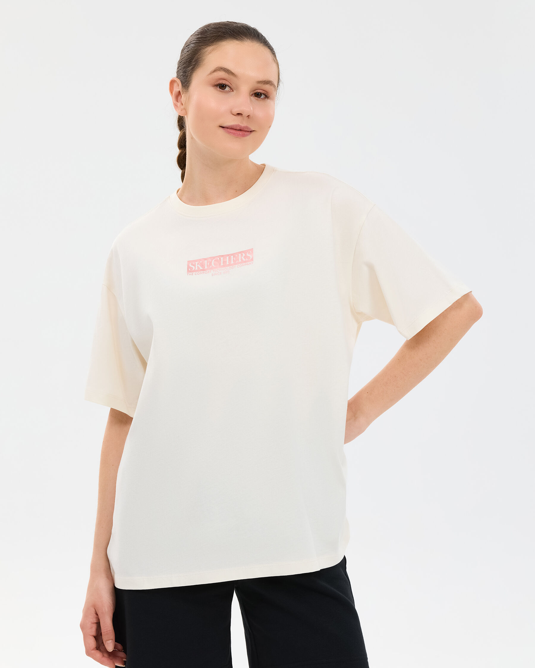 Resim W Oversize Fit Graphic T-shirt