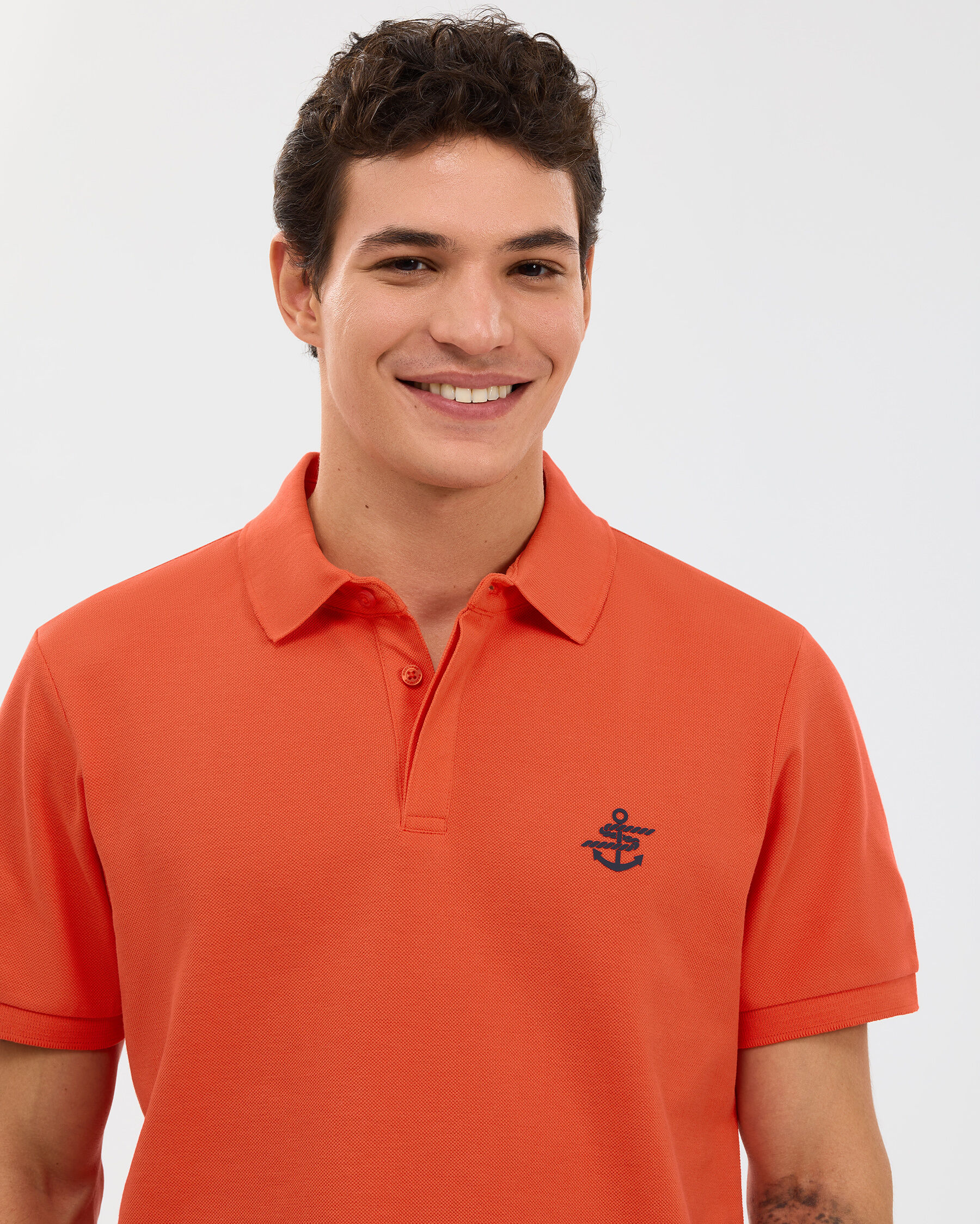Resim M Logo Printed Polo