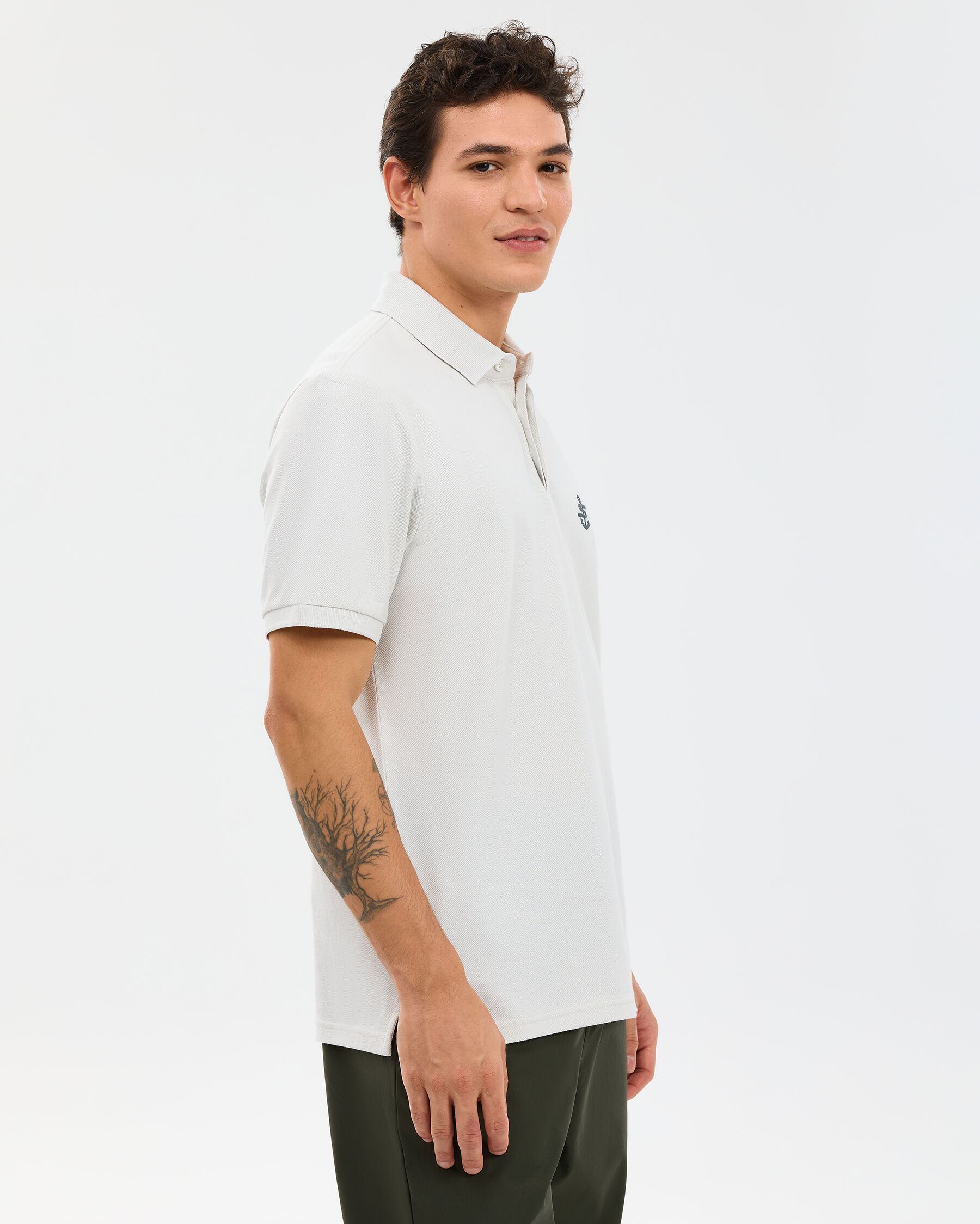 Resim M Logo Printed Polo