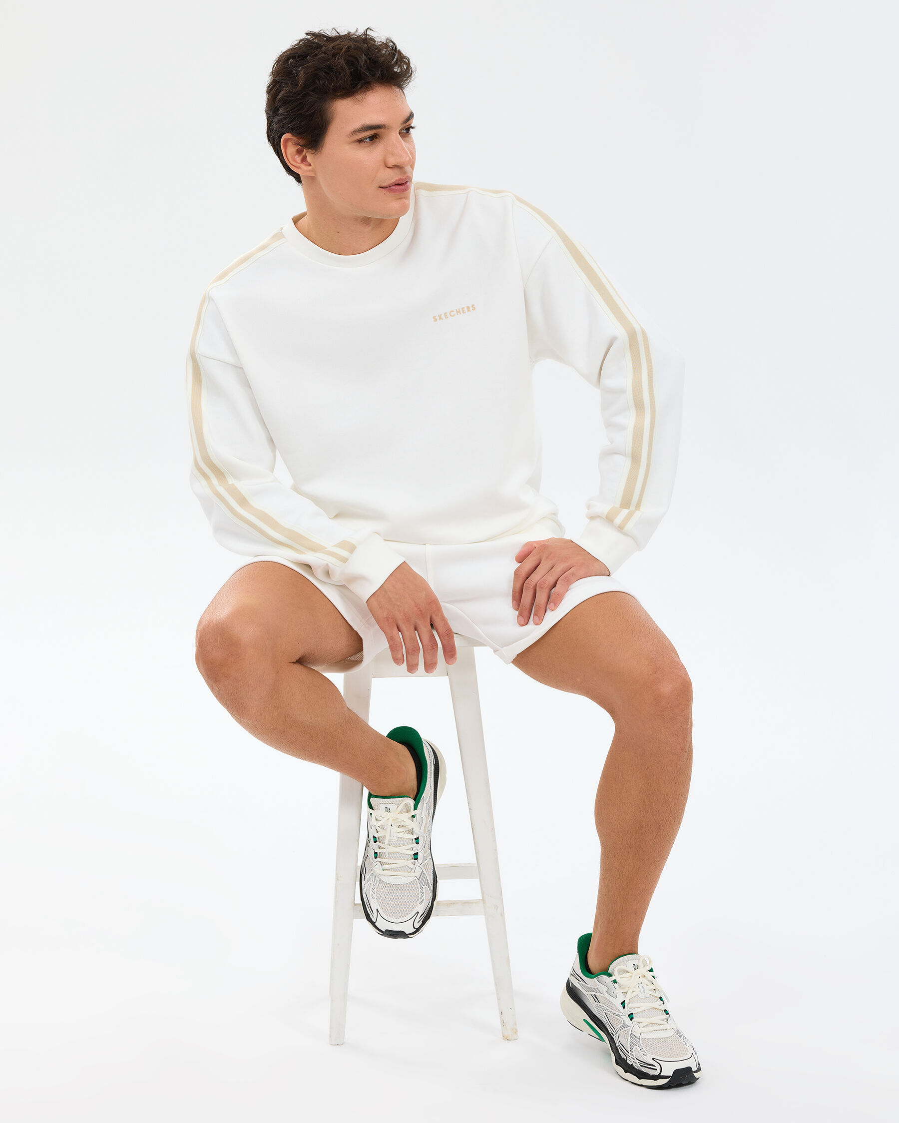 Resim M Lw Fleece Crew Neck Sweatshirt