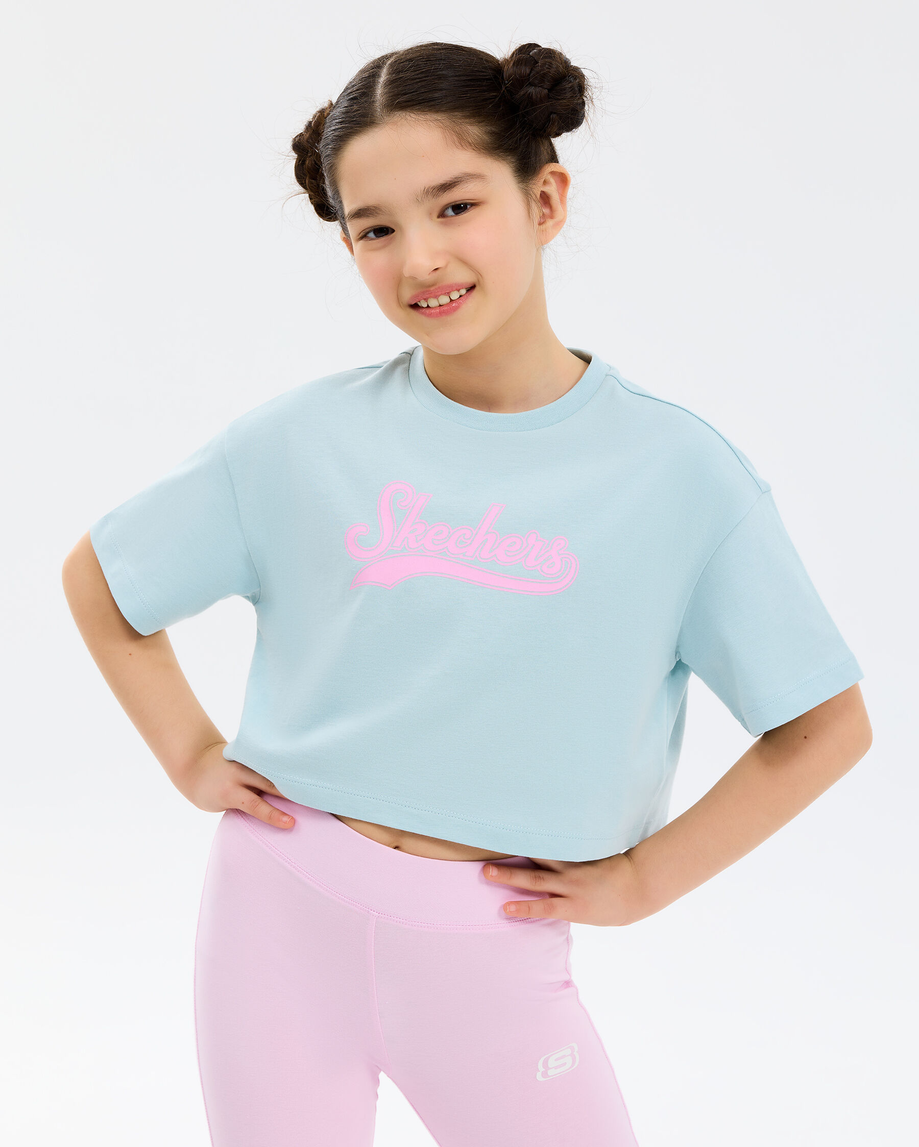 Resim G Graphic Tee Crop T-shirt