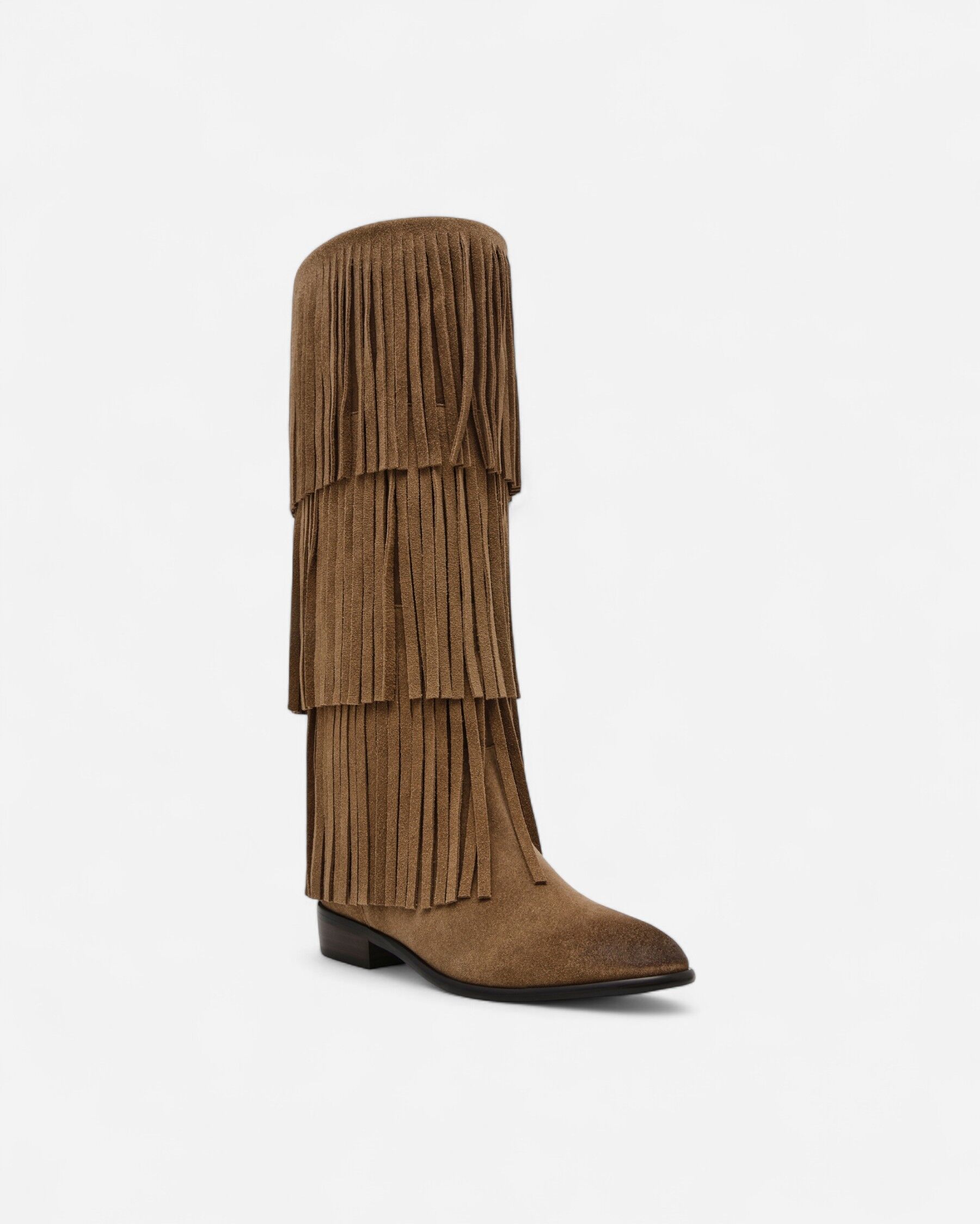 Resim Spur Taupe Sued