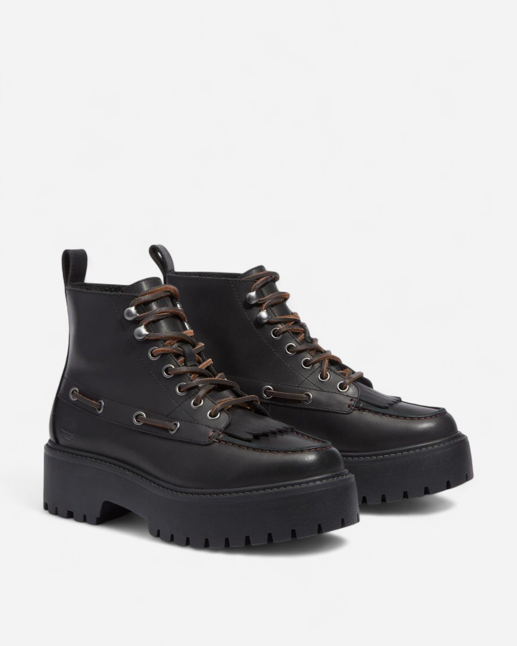 Resim Stone Street Mid Lace Up Boot